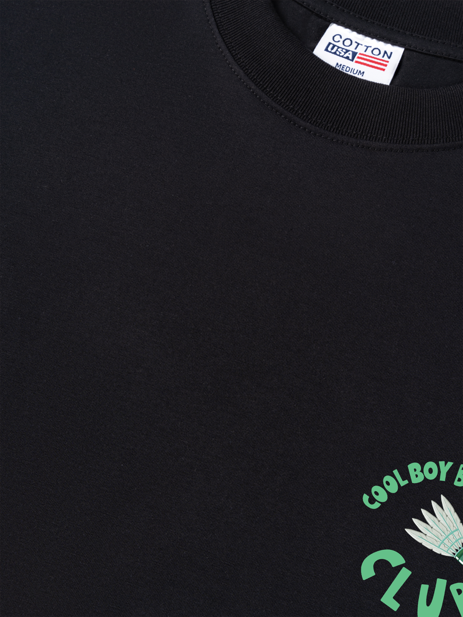 Áo Thun Relaxed Fit Badminton Cool Boy Club