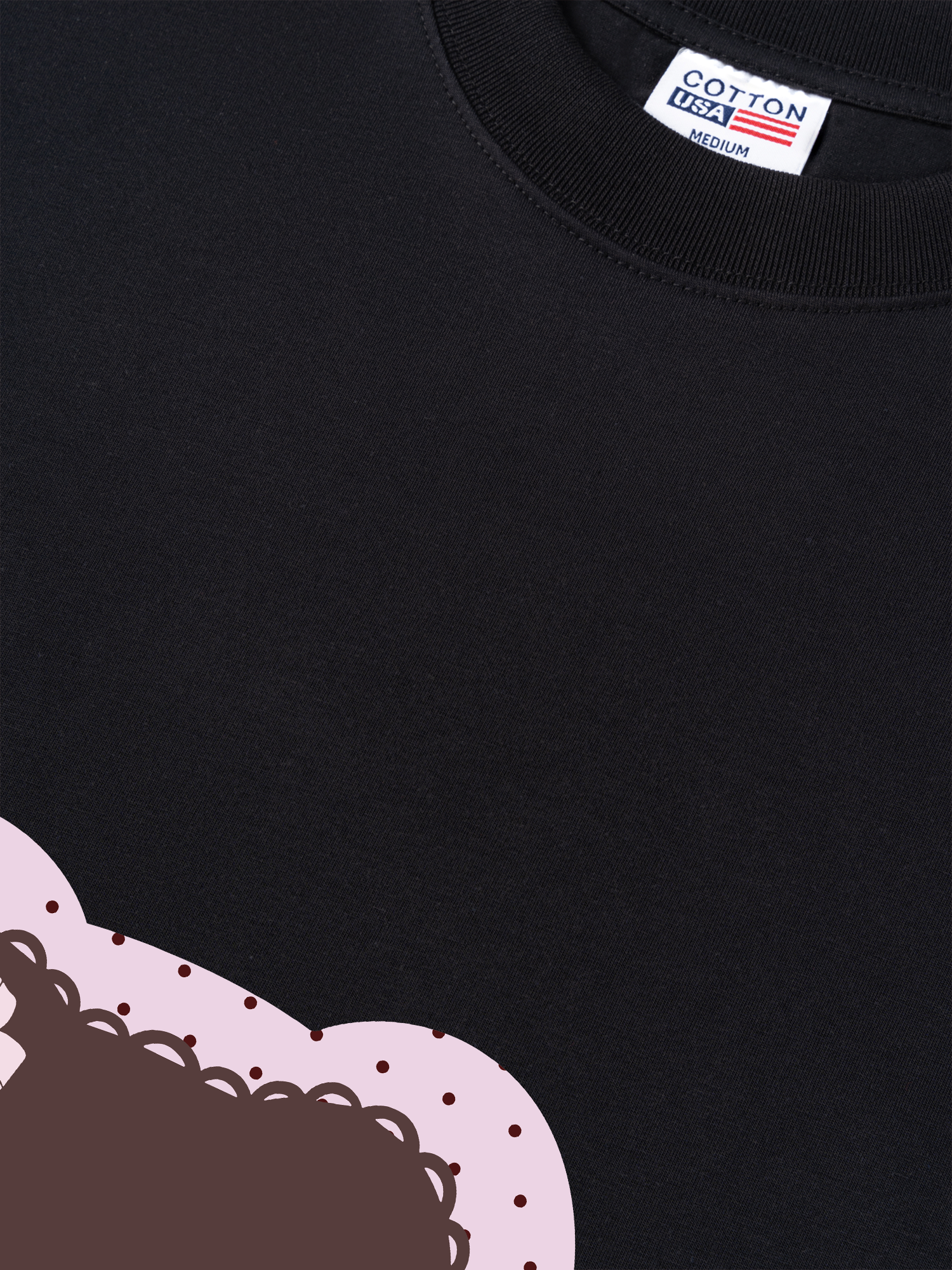 Áo Thun Relaxed Fit Dotty Mood Cute Cat