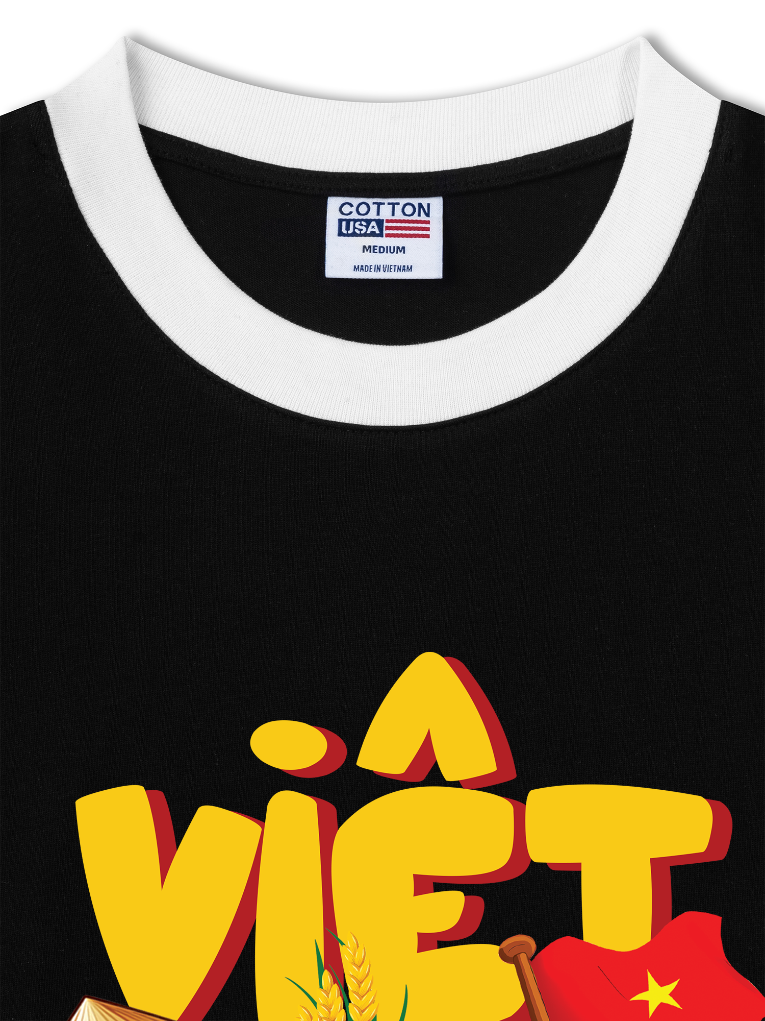 Áo Thun Ringer Relaxed Fit Việt Nam