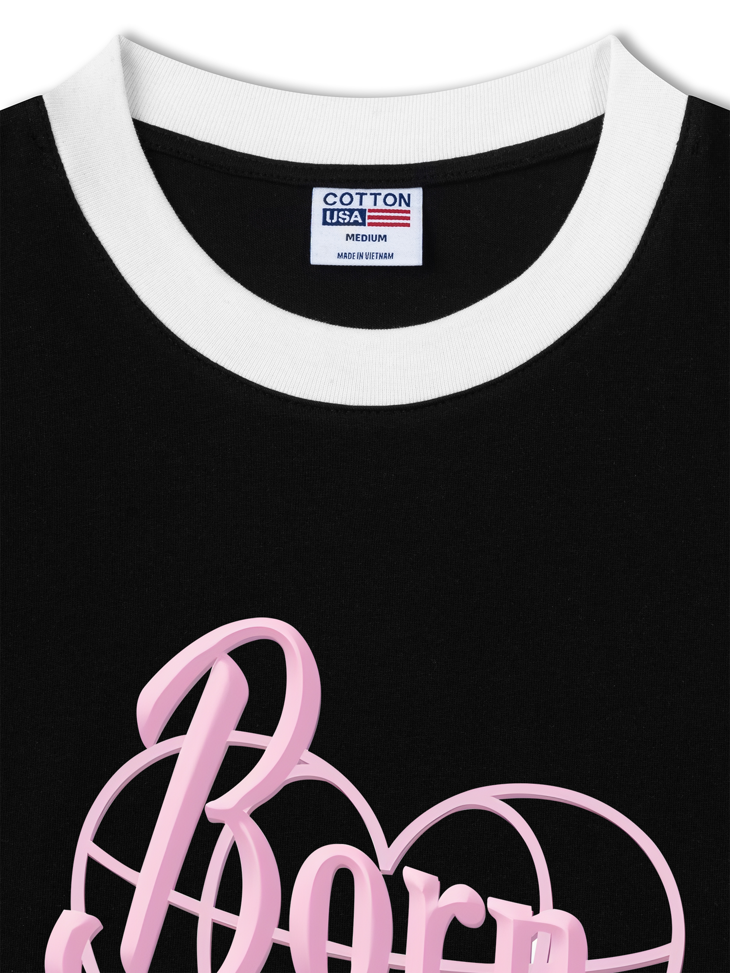 Áo Thun Ringer Relaxed Fit Idols Born Pink