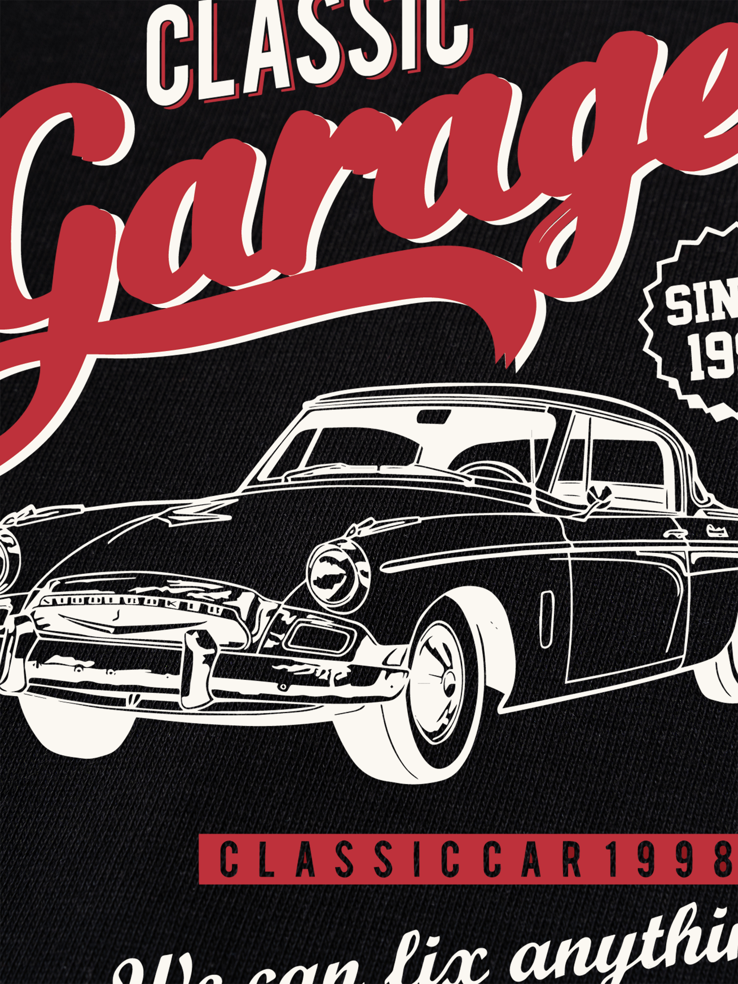 Áo Thun Ringer Relaxed Fit Classic Garage