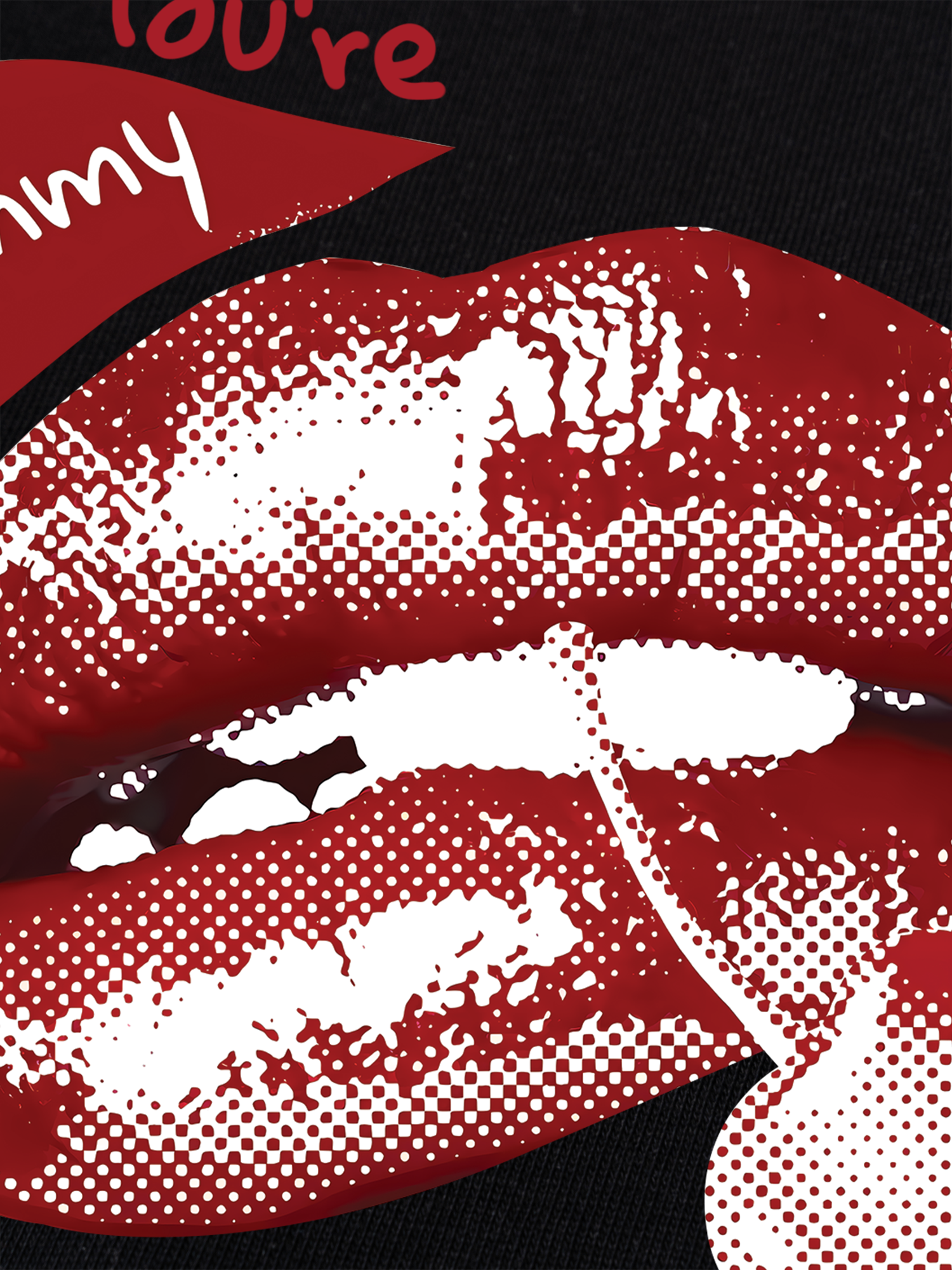 Áo Thun Ringer Relaxed Fit Cherry You_re Yummy