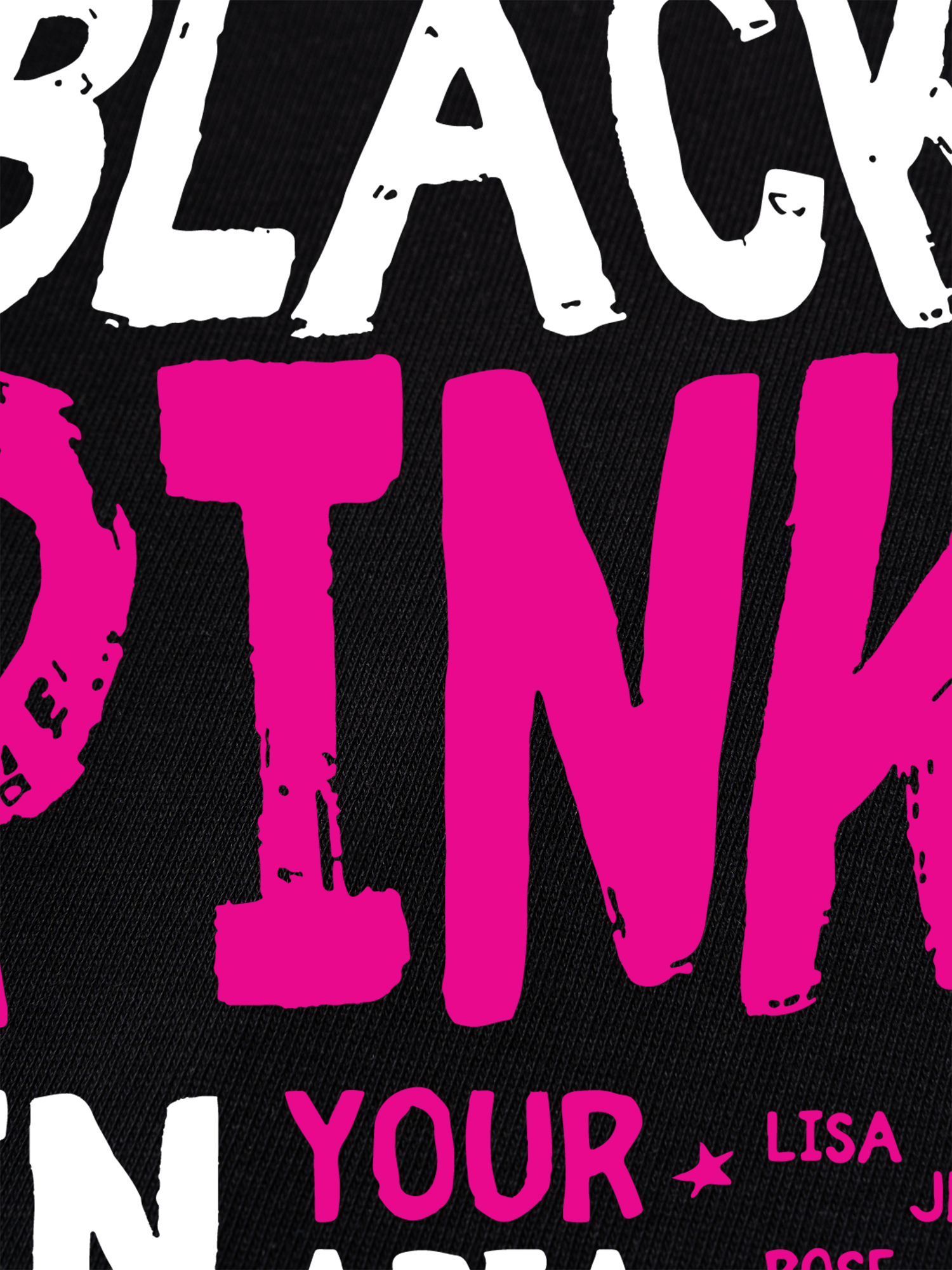 Áo Thun Ringer Relaxed Fit BlackPink In Your Area