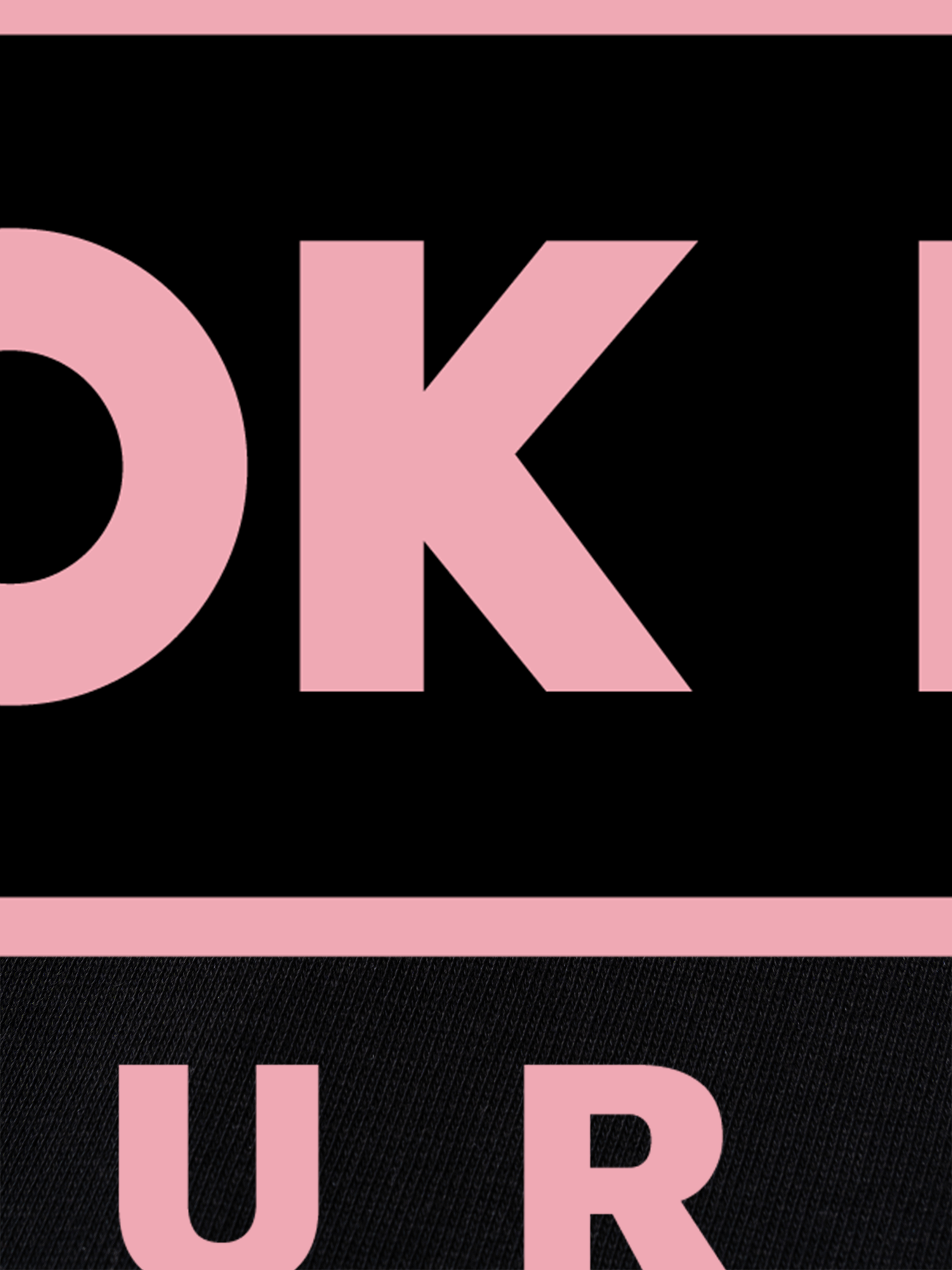 Áo Thun Ringer Relaxed Fit Idols Black Pink Jennie