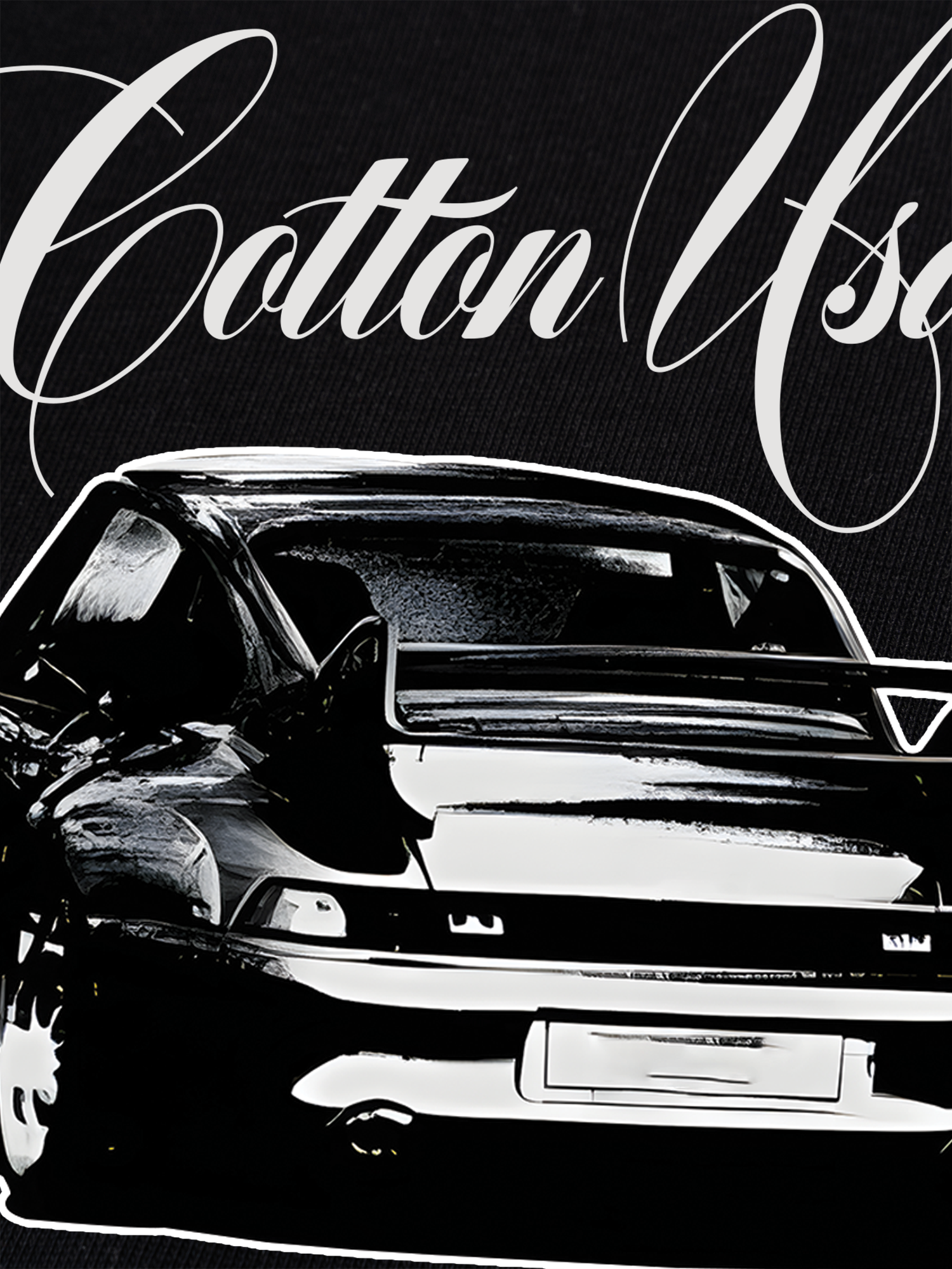 Áo Thun Ringer Relaxed Fit Classic Car Vintage Car