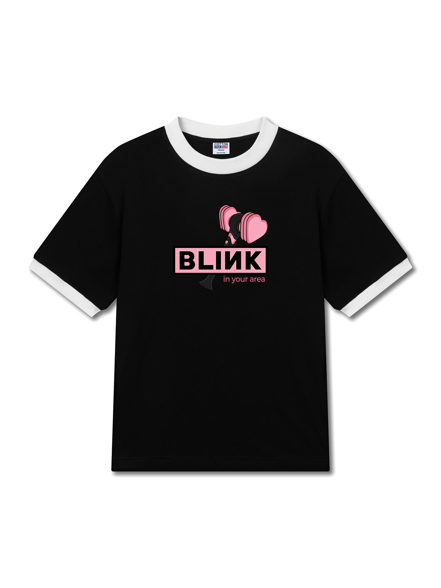 Áo Thun Ringer Relaxed Fit Blink In Your Area