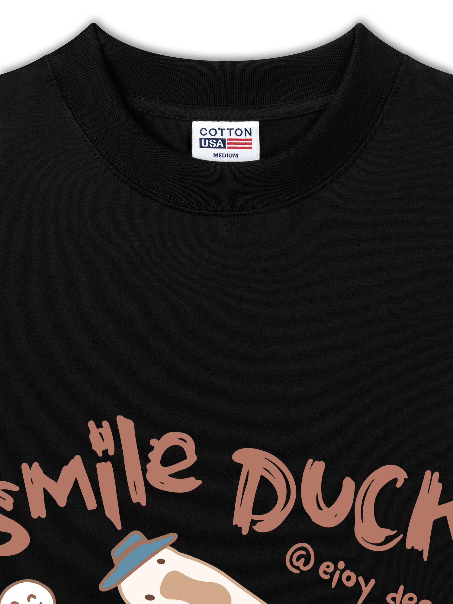 Áo Thun Relaxed Fit Farm Smile Duck