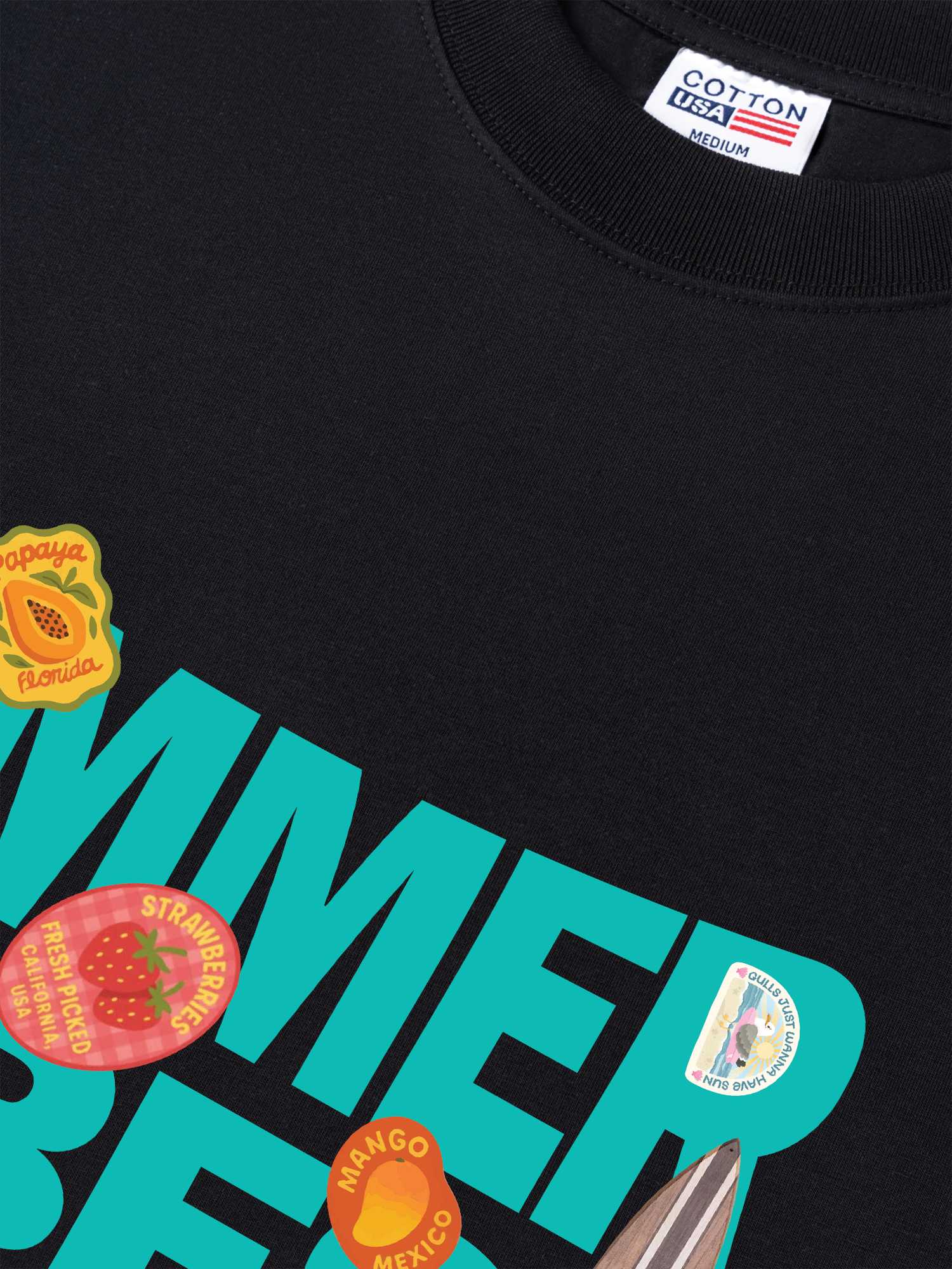 Áo Thun Relaxed Fit Tropical Summer Vibes