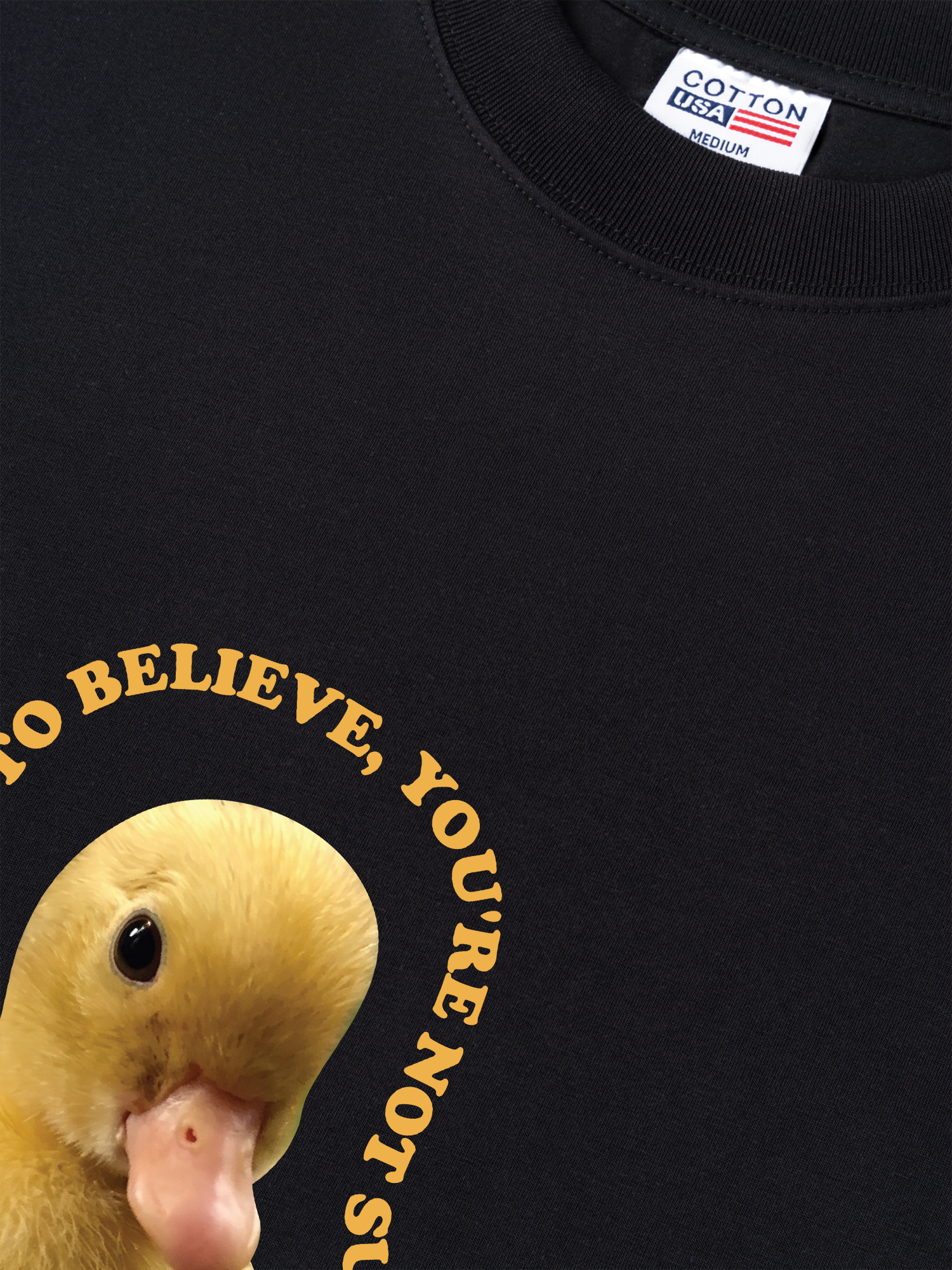 Áo Thun Relaxed Fit Farm Baby Yellow Duck