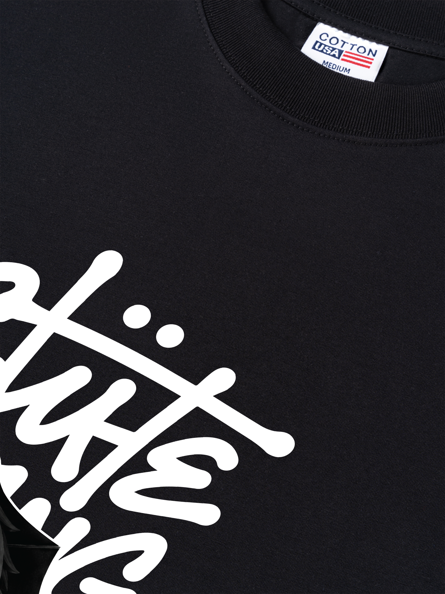 Áo Thun Relaxed Fit Cute Gang Black Boy