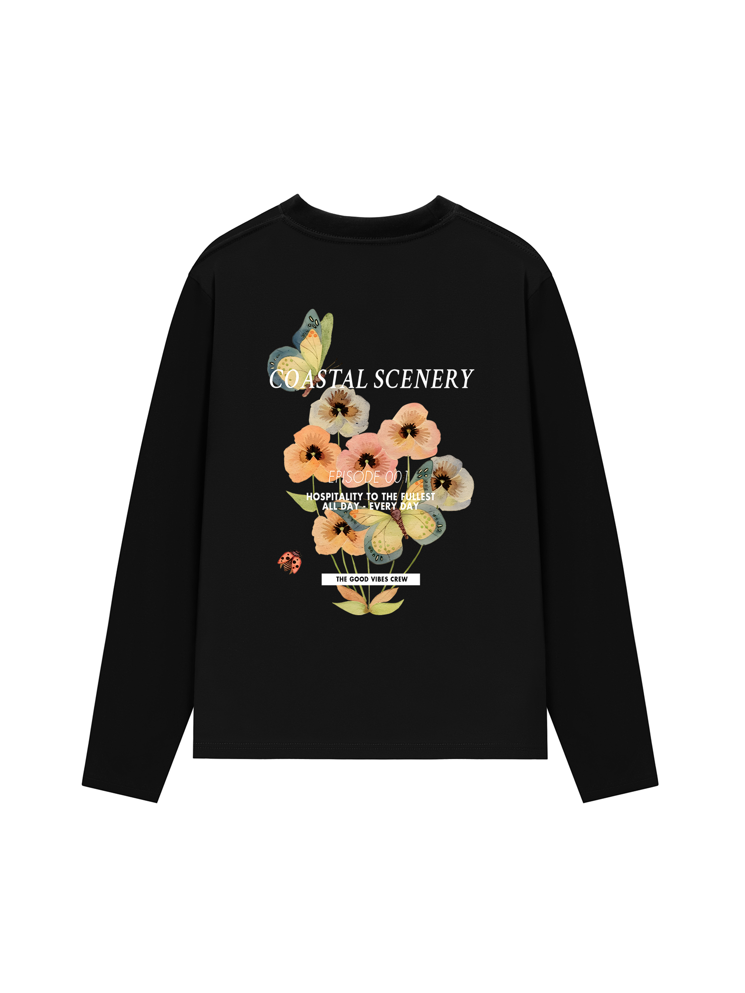 Áo Thun Dài Tay COASTAL SCENERY