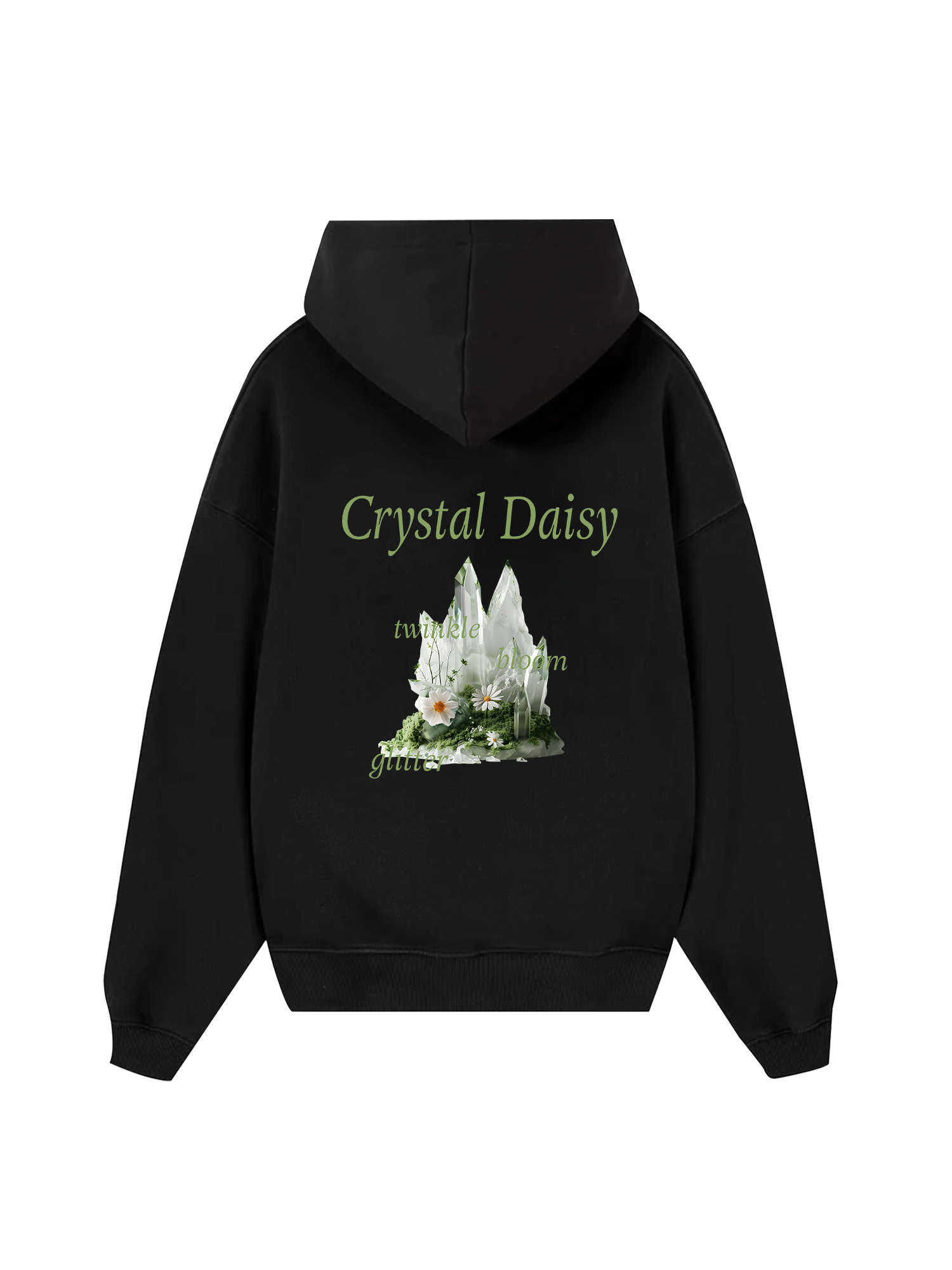 Floral Crytsal Daisy Hoodie