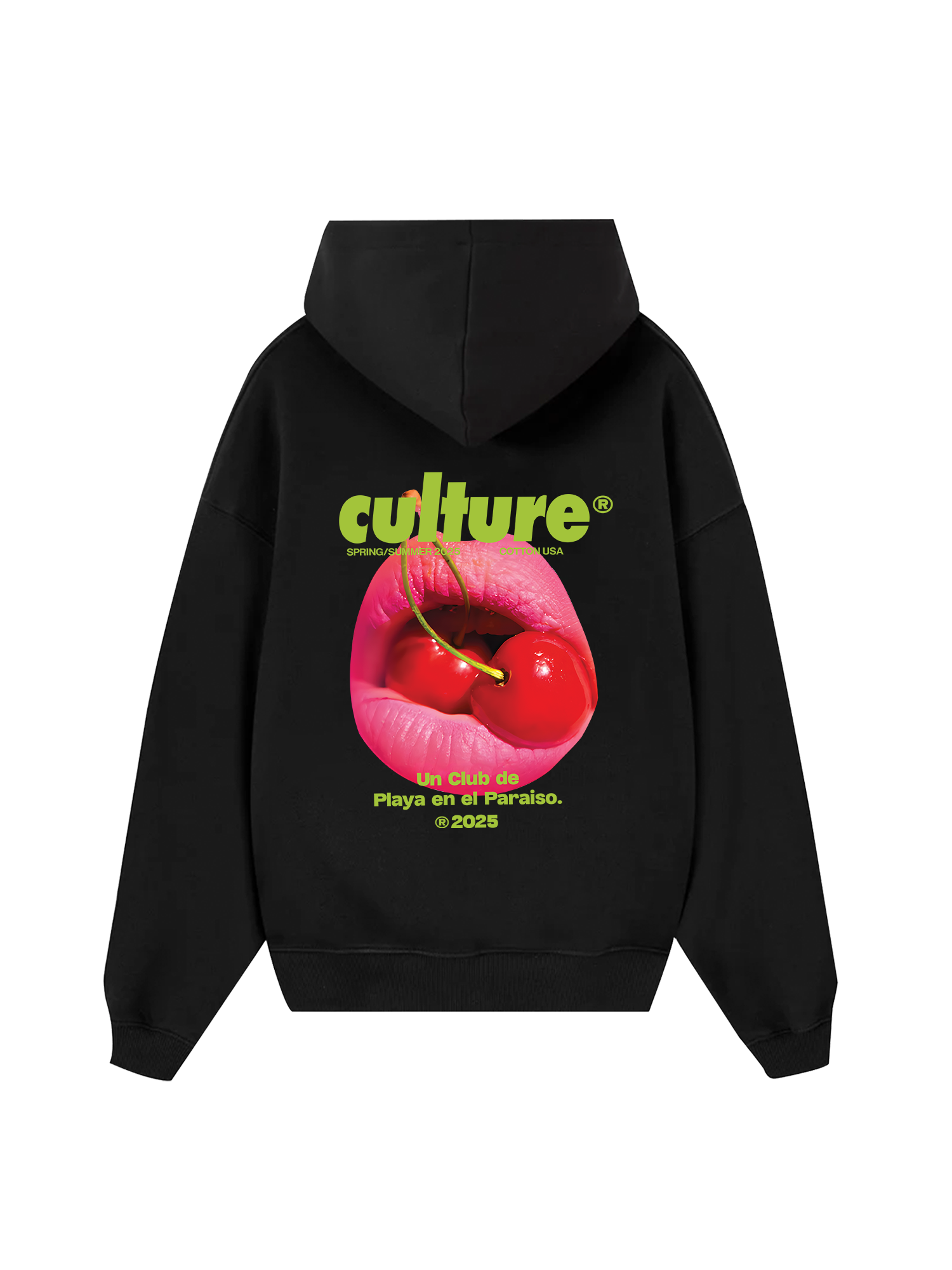 Tropical Culture Cherry Lip Hoodie