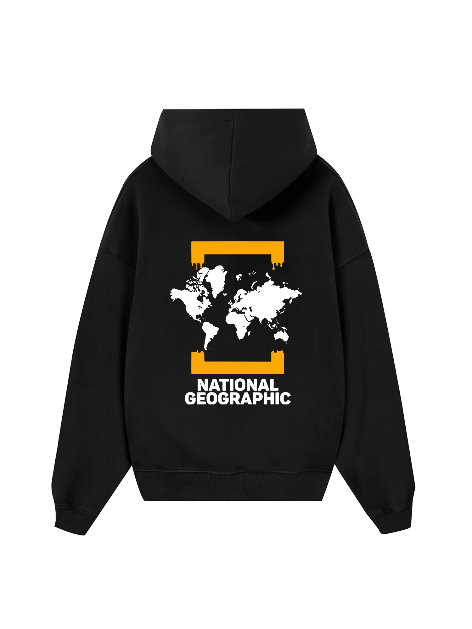 Wild Life World Map Hoodie