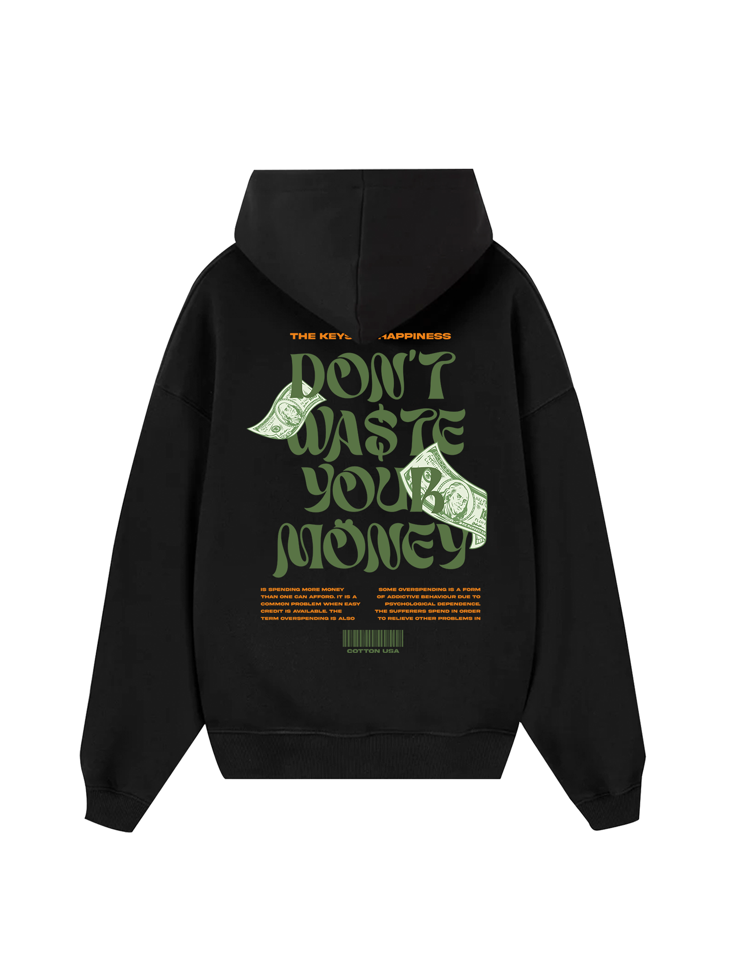 Money The Keys Of Happiness Hoodie