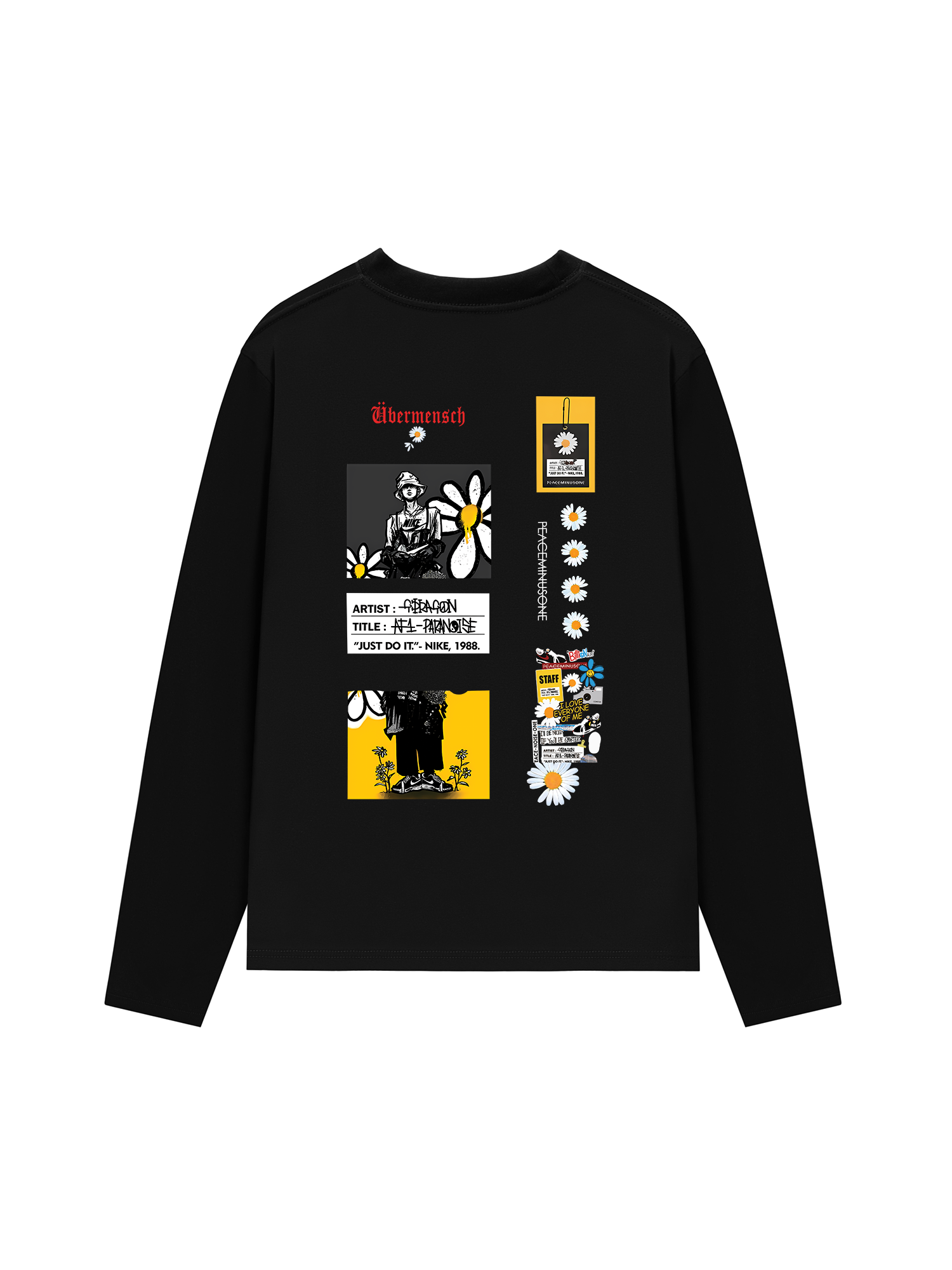 Áo Thun Dài Tay Idol G Dragon Peaceminusone