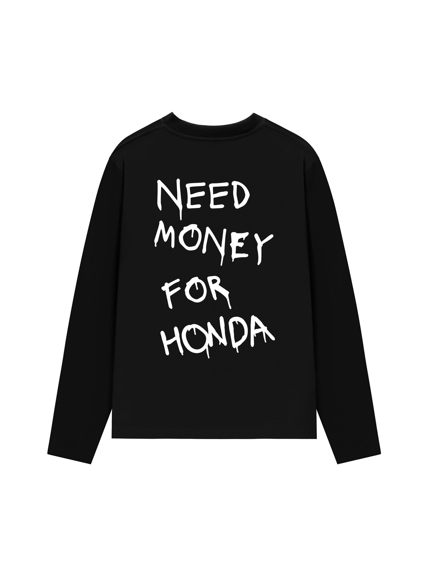 Áo Thun Dài Tay Need Money For Honda