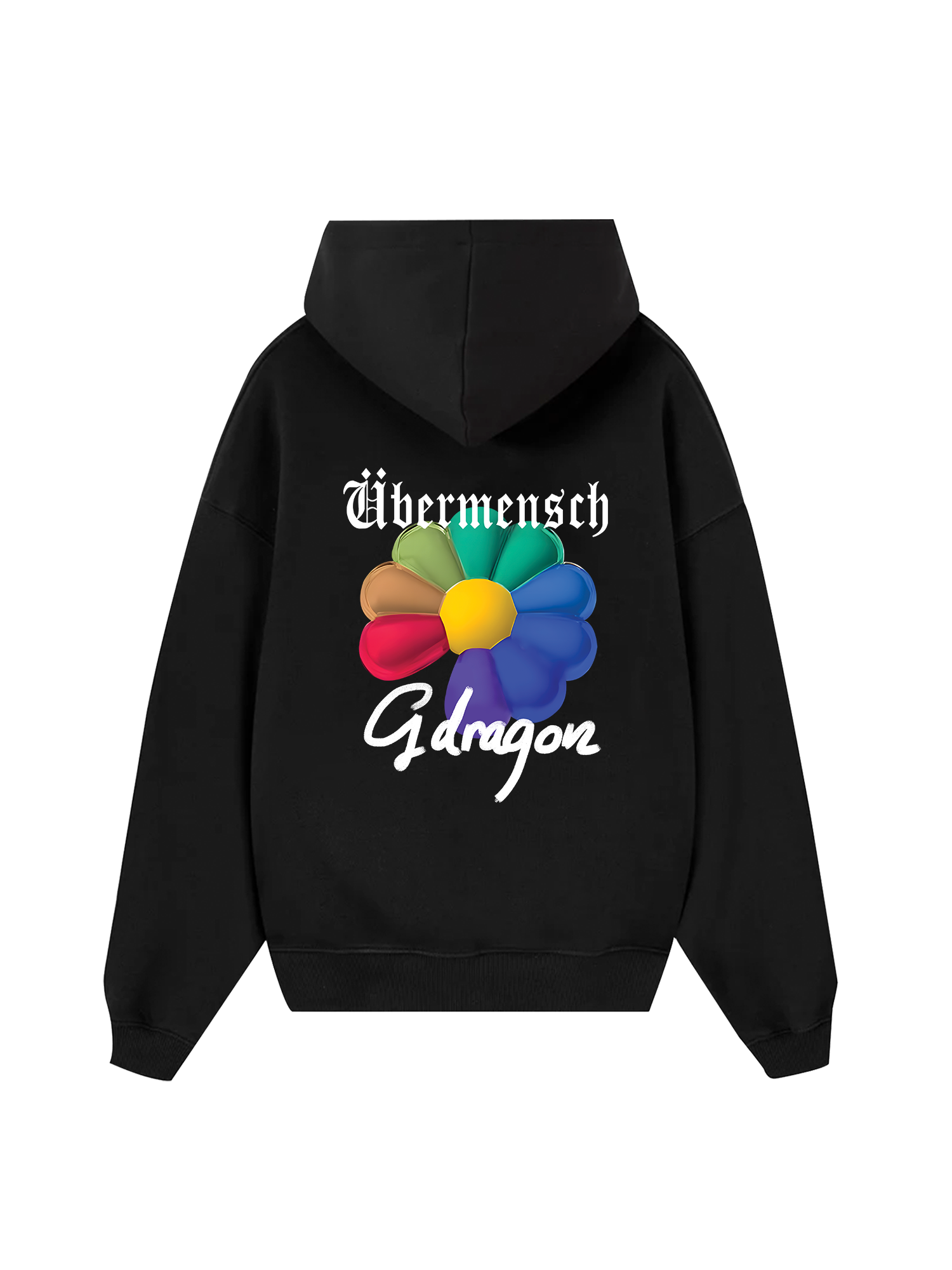 Floral Rainbow GD Hoodie