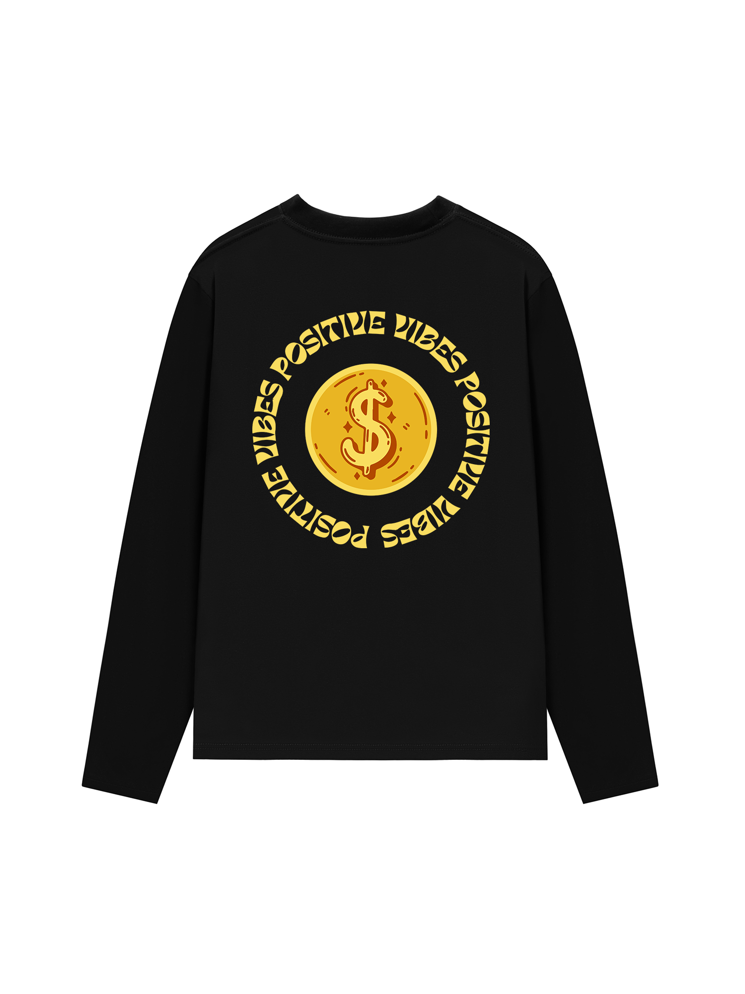Áo Thun Dài Tay Money Positive Vibe