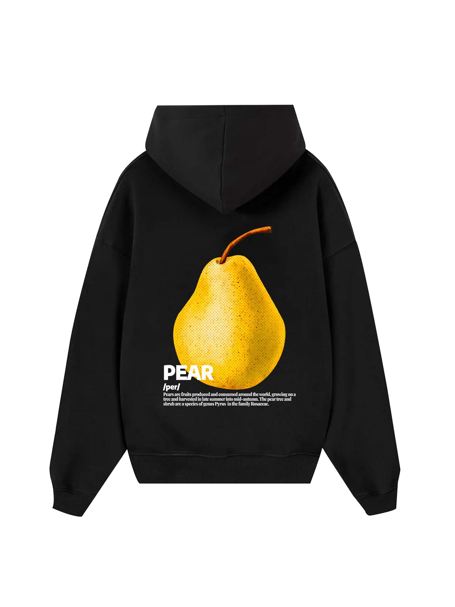 Tropical Pear Retro Hoodie