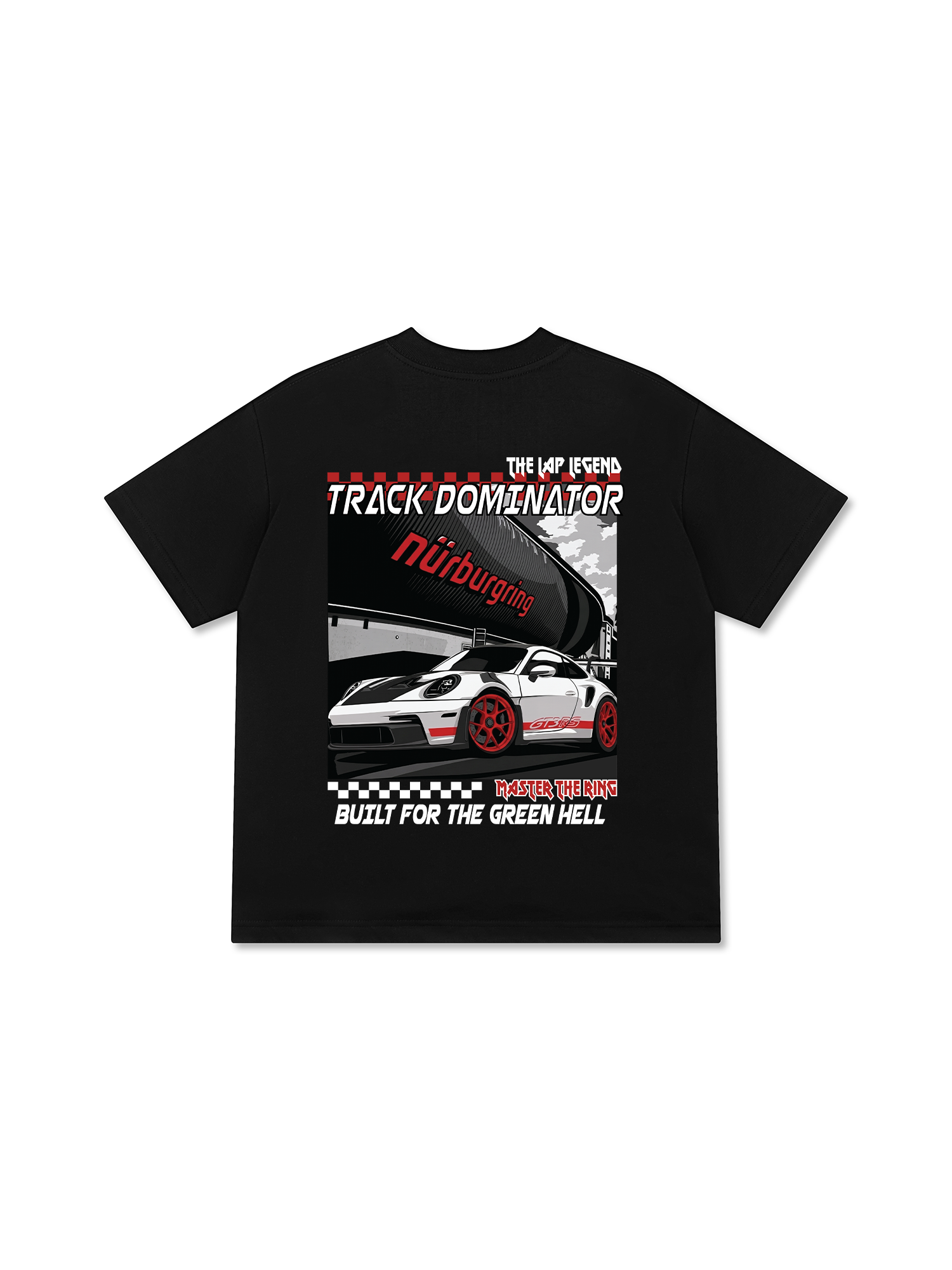 Áo Thun Relaxed Fit JDM Car The Lap Legend