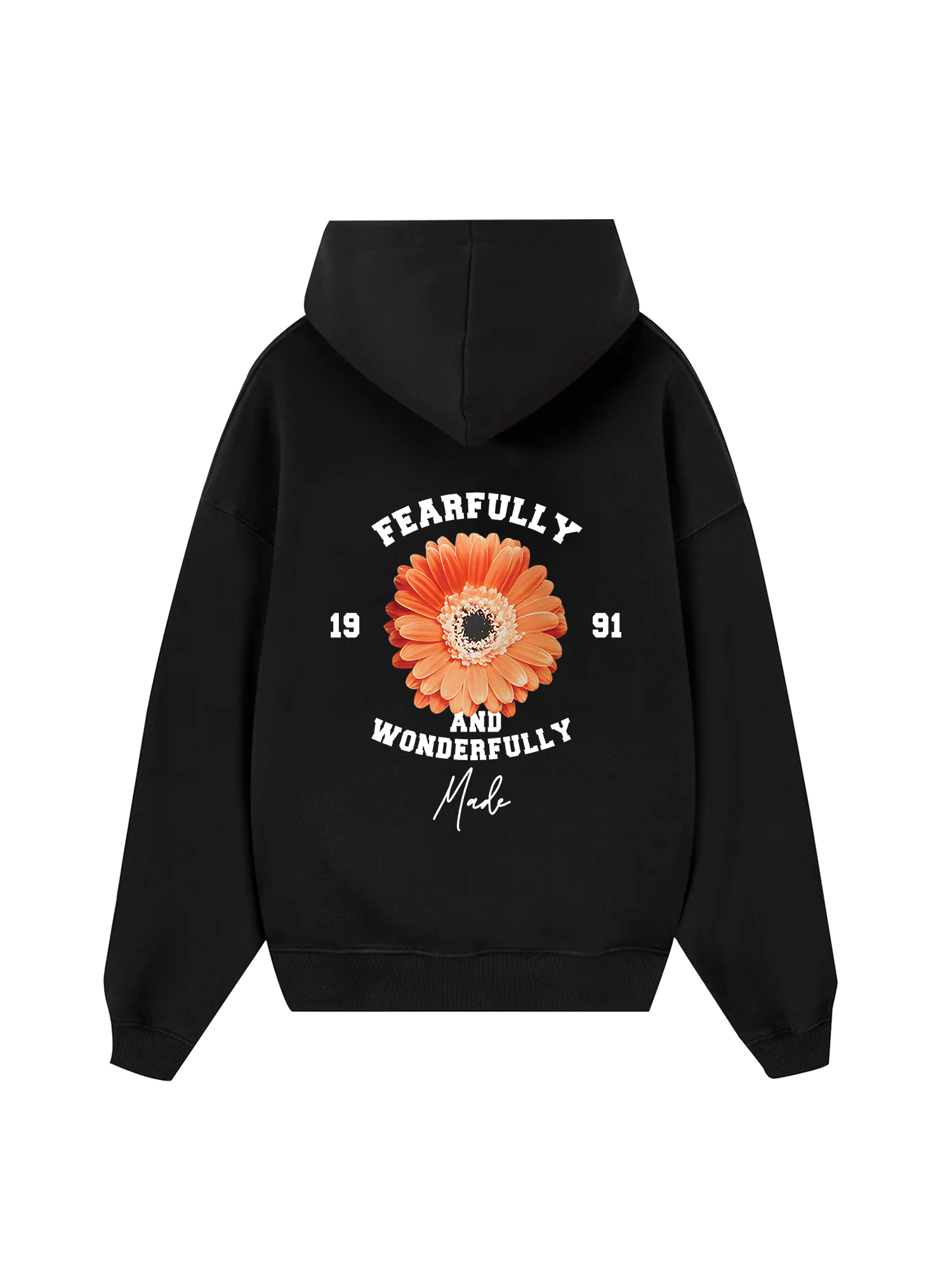 Floral Fearfully Hoodie