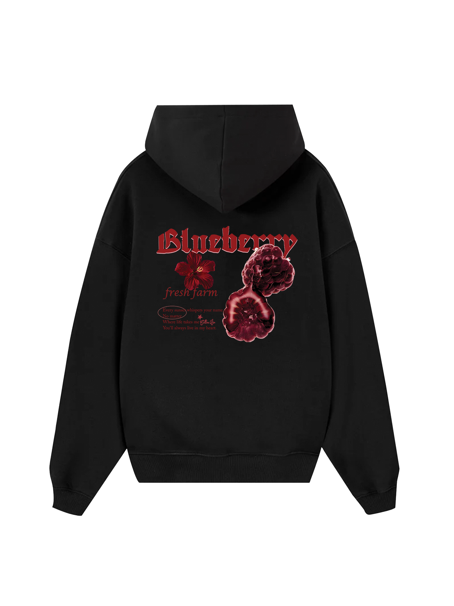 Tropical Blue Berry Hoodie