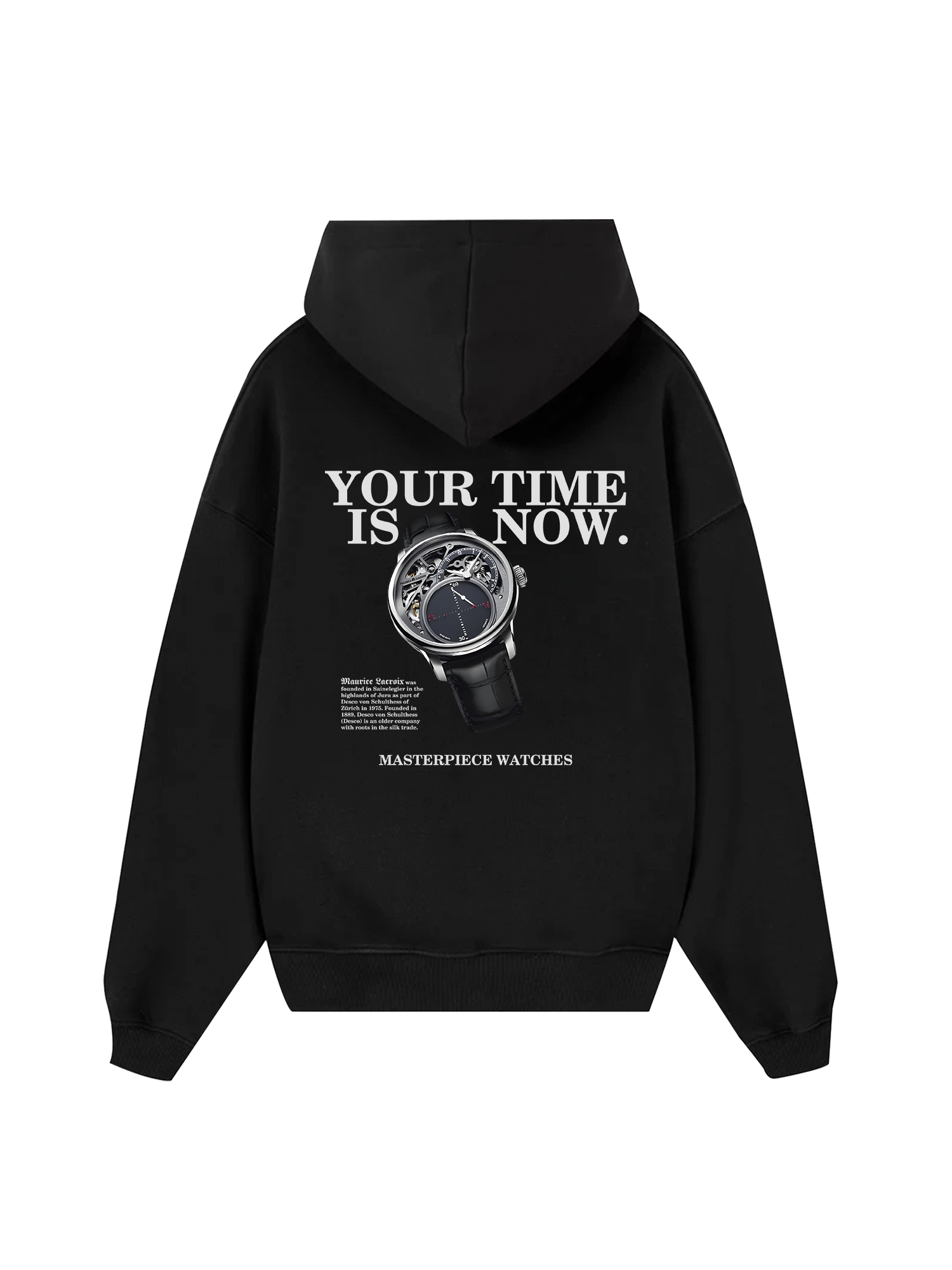Watch Your Time Is Now Hoodie