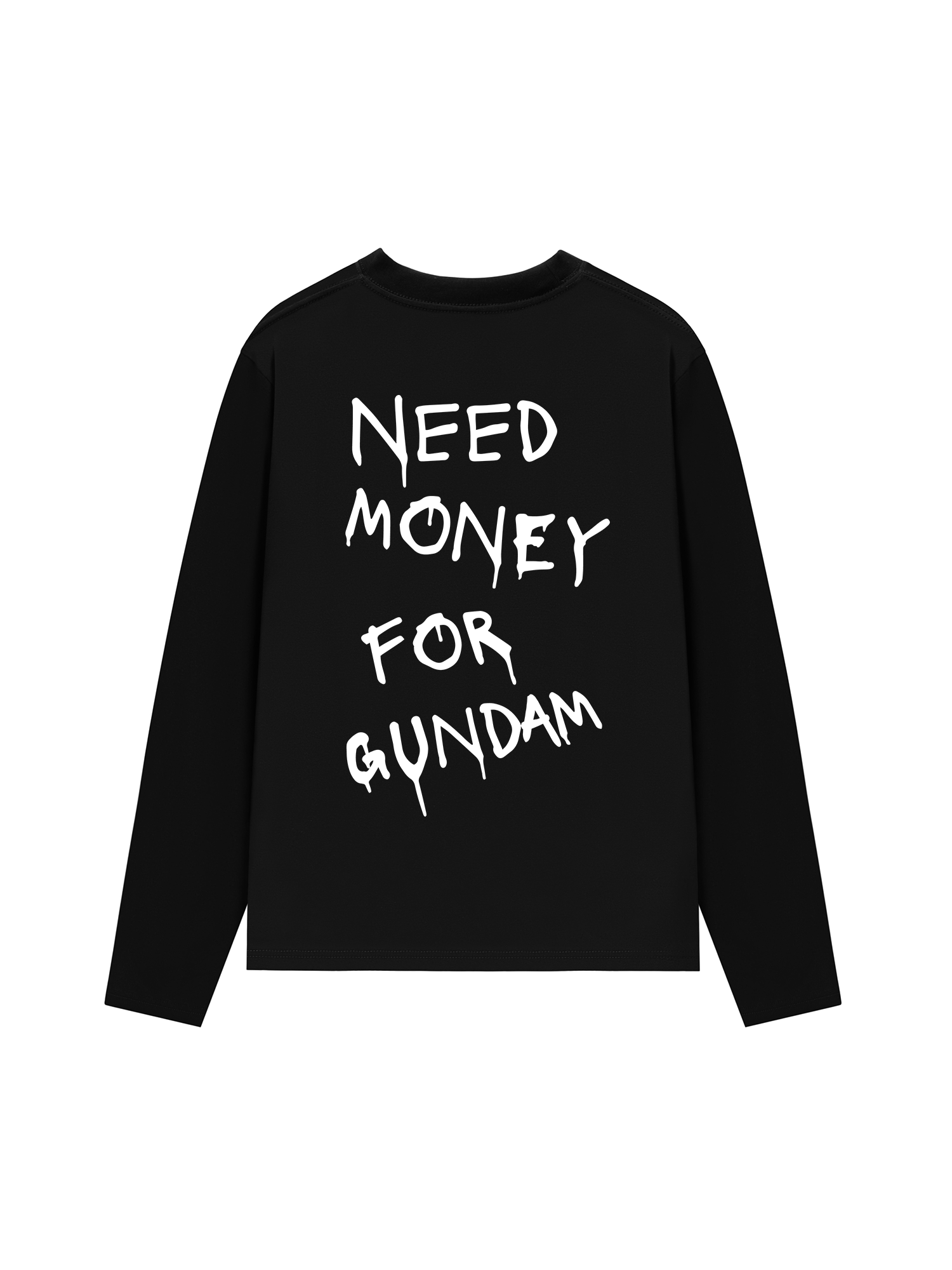 Áo Thun Dài Tay Need Money For Gundam