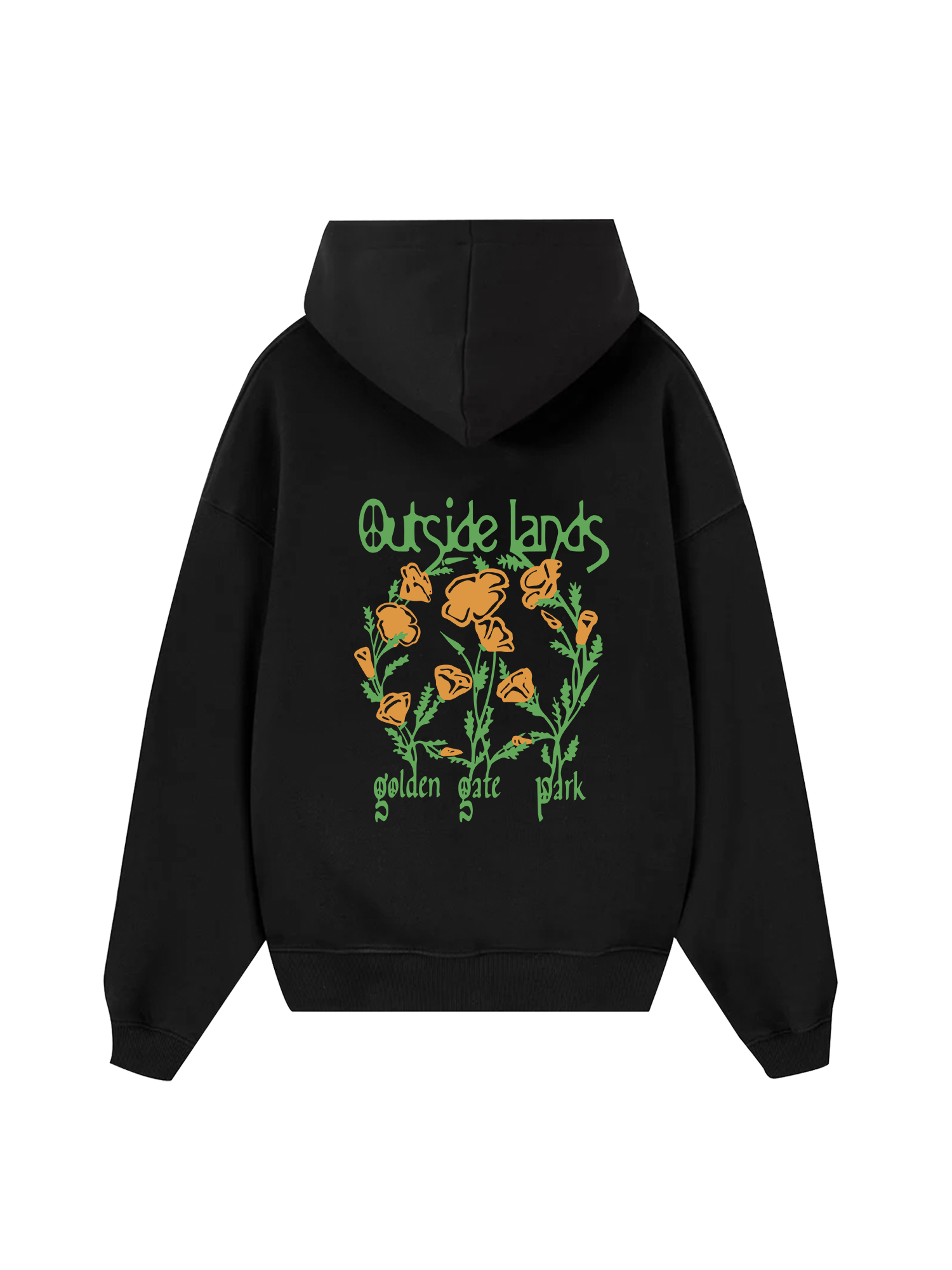 Floral Outside Lands Hoodie