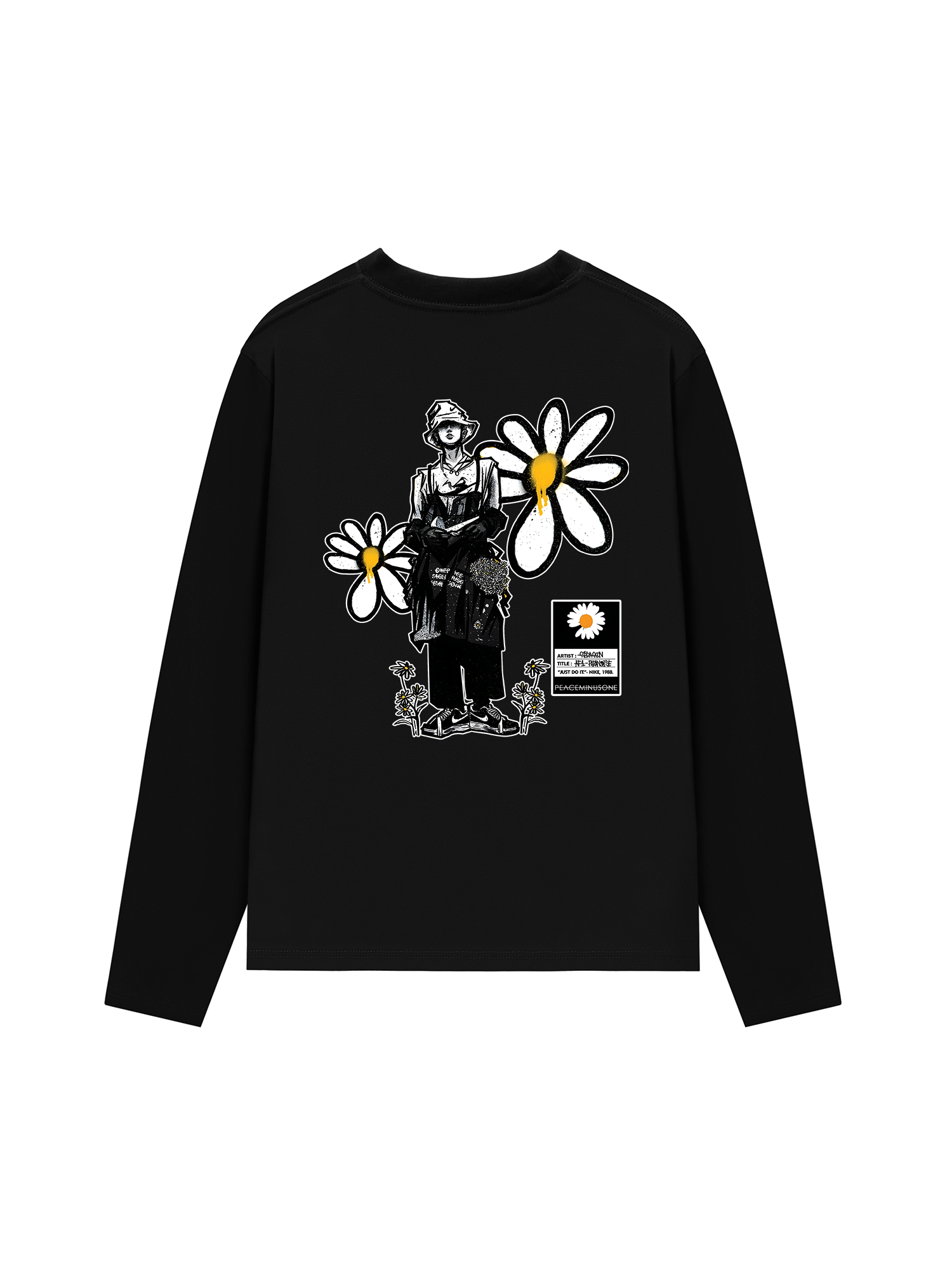 Áo Thun Dài Tay Floral X GD Art Daisy