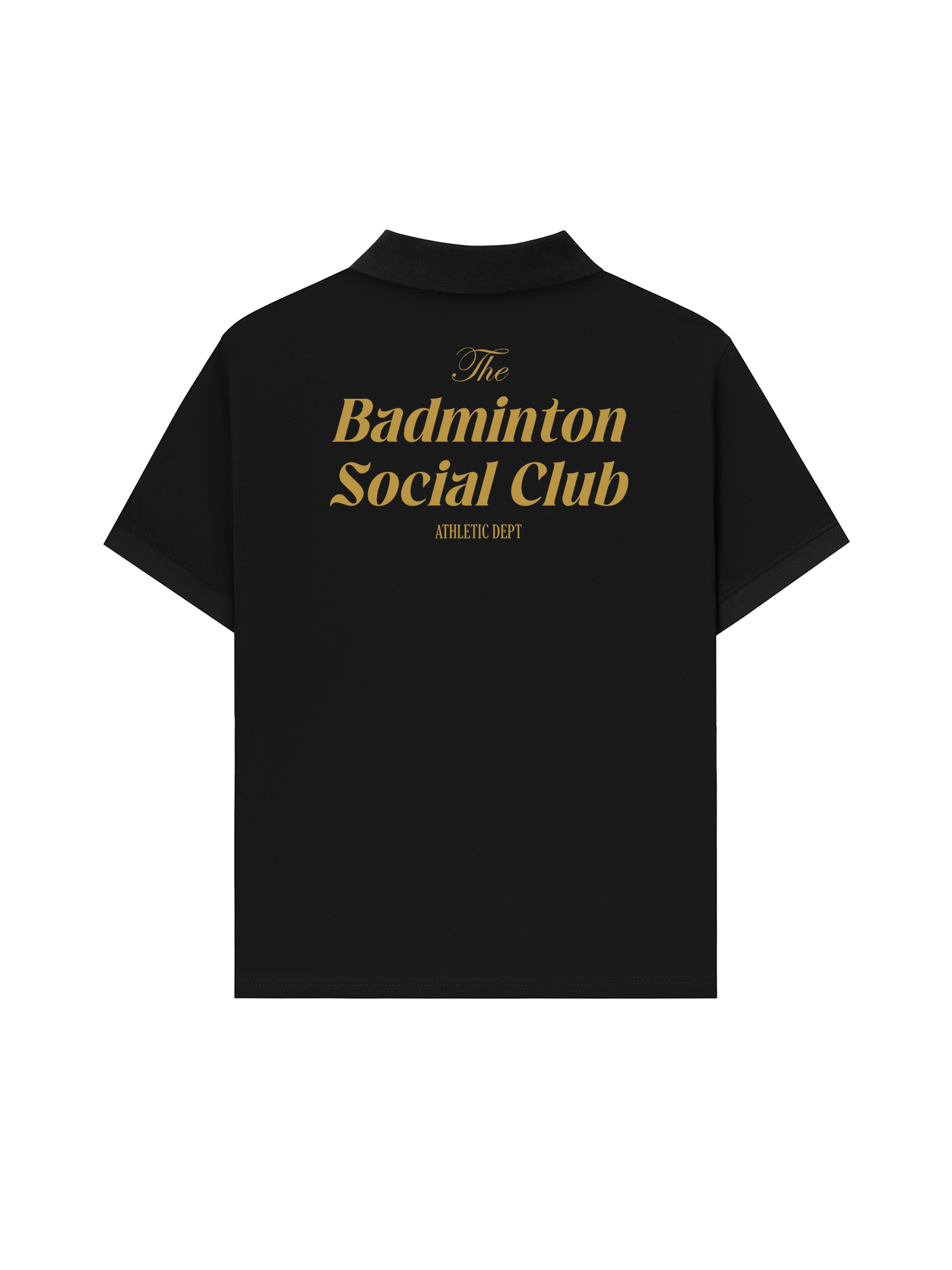 Áo Polo Relaxed Fit Badminton Social Club Athletic Dept