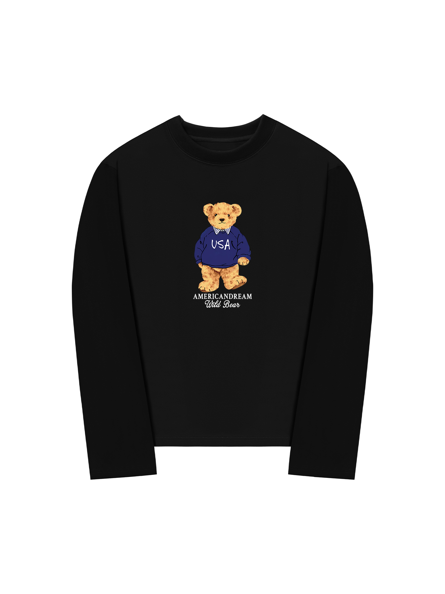 Áo Thun Dài Tay USA Bear