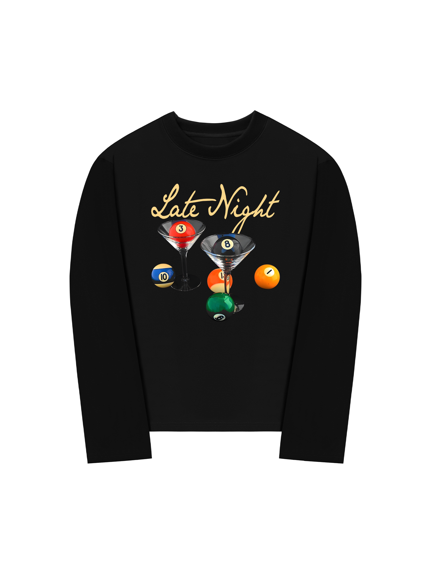 Áo Thun Dài Tay Late Night