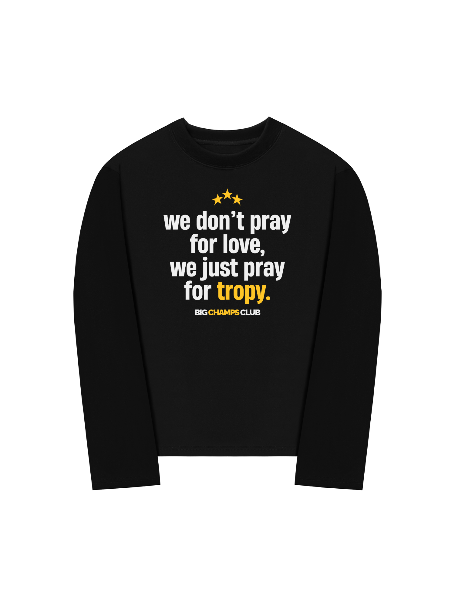 Áo Thun Dài Tay Champions Pray For Tropy