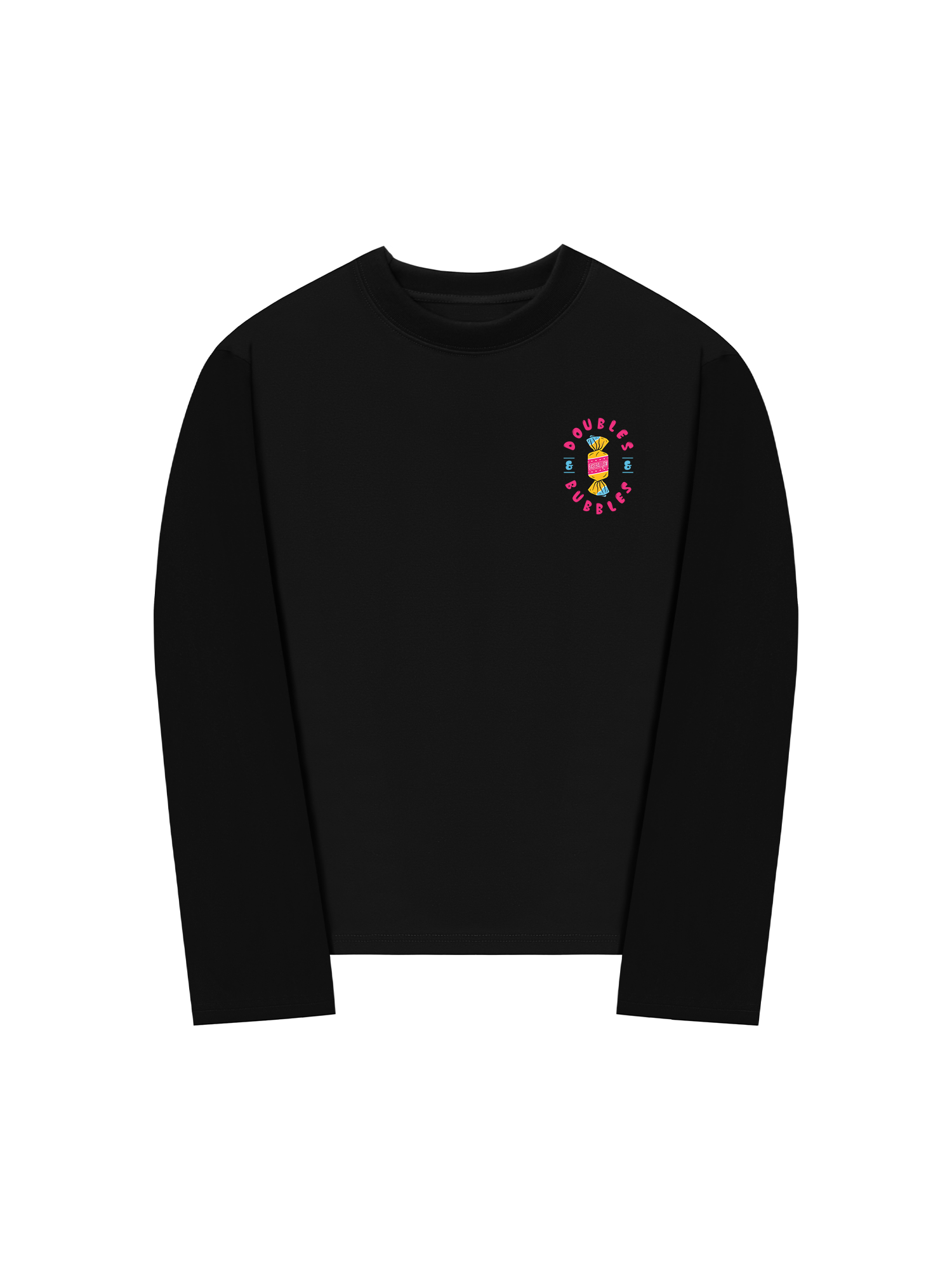 Áo Thun Dài Tay Baseball Double Bubble