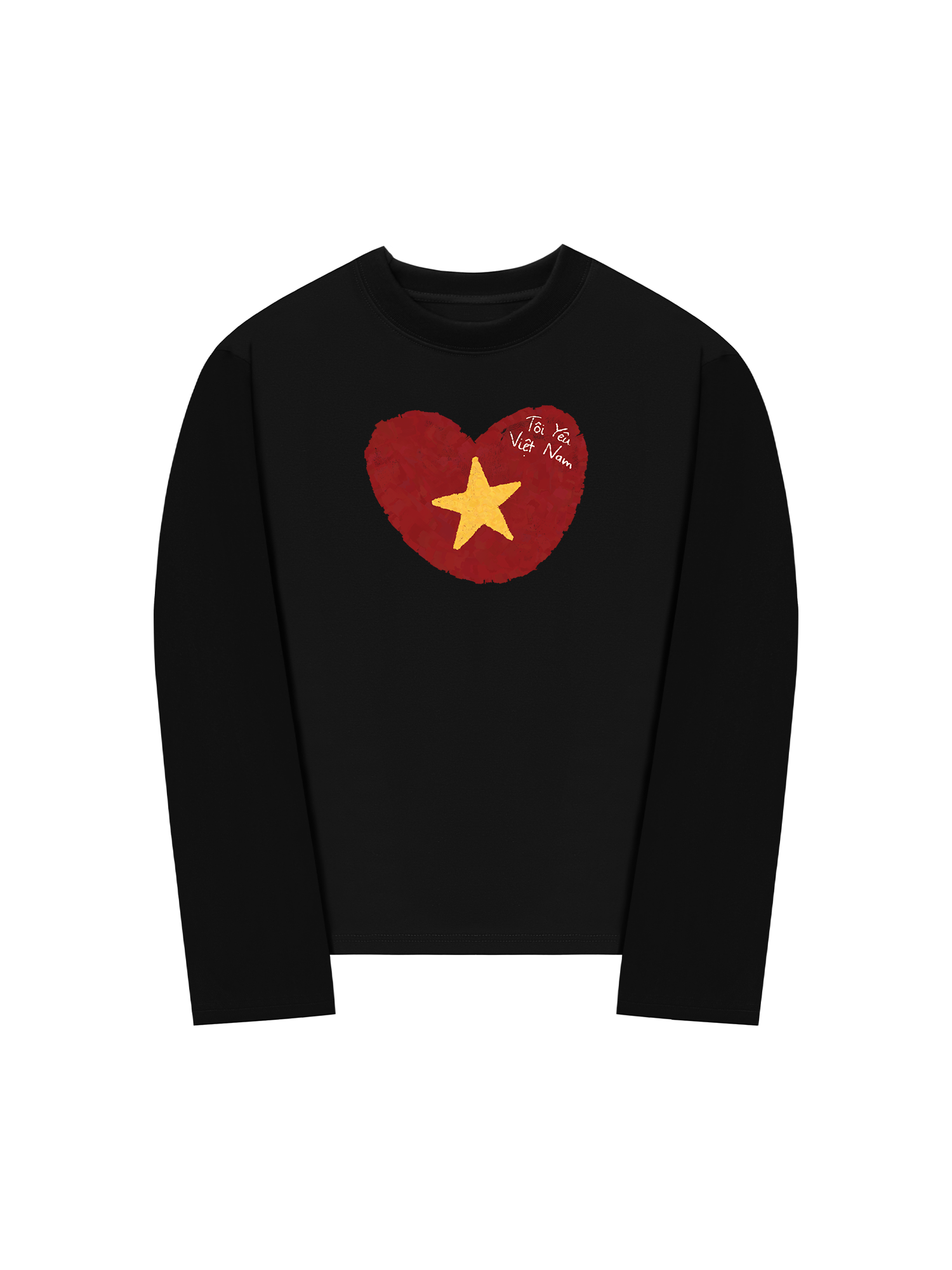 Áo Thun Dài Tay Tôi Yêu Việt Nam