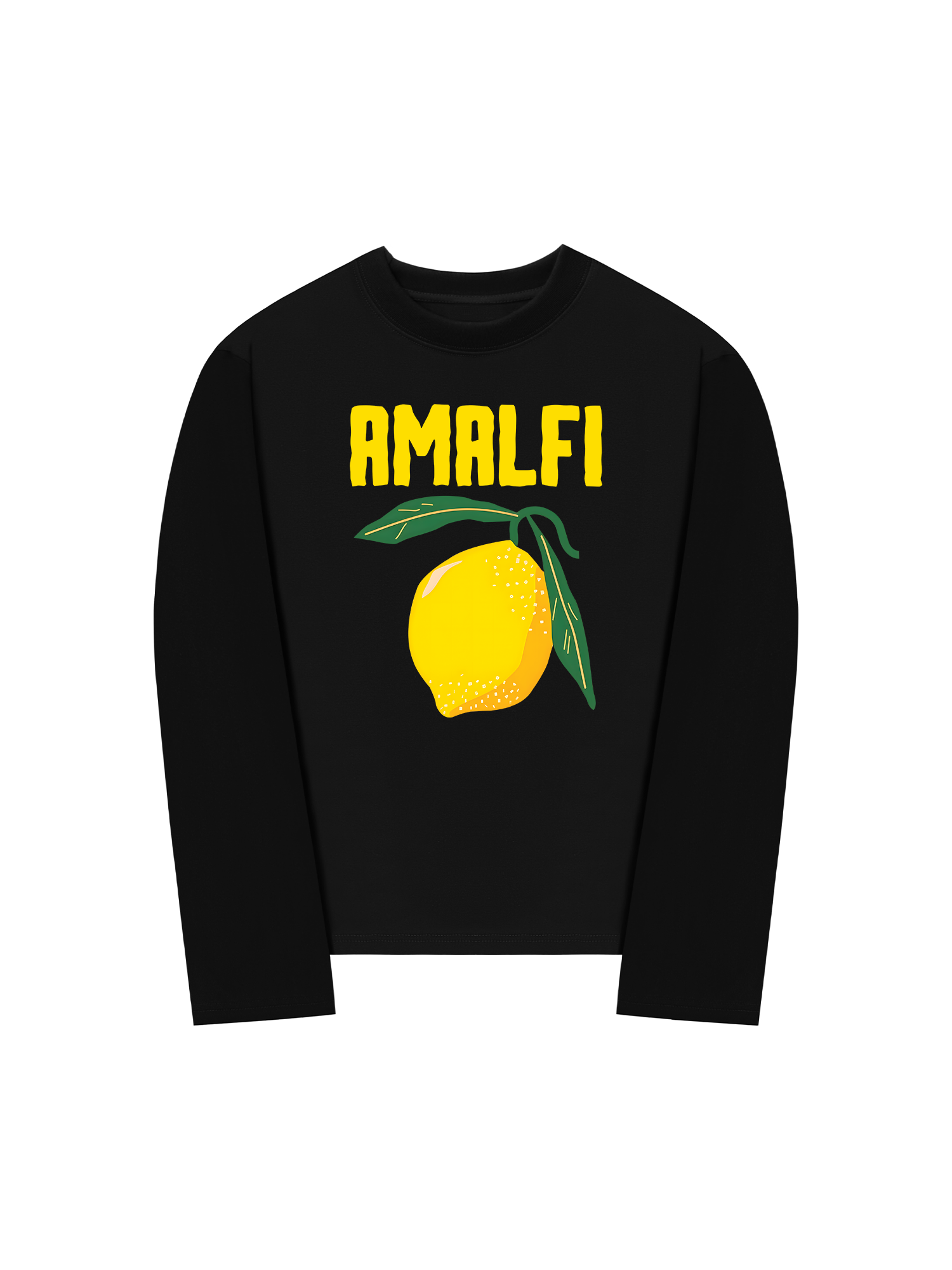 Áo Thun Dài Tay Tropical Amafi Lemon