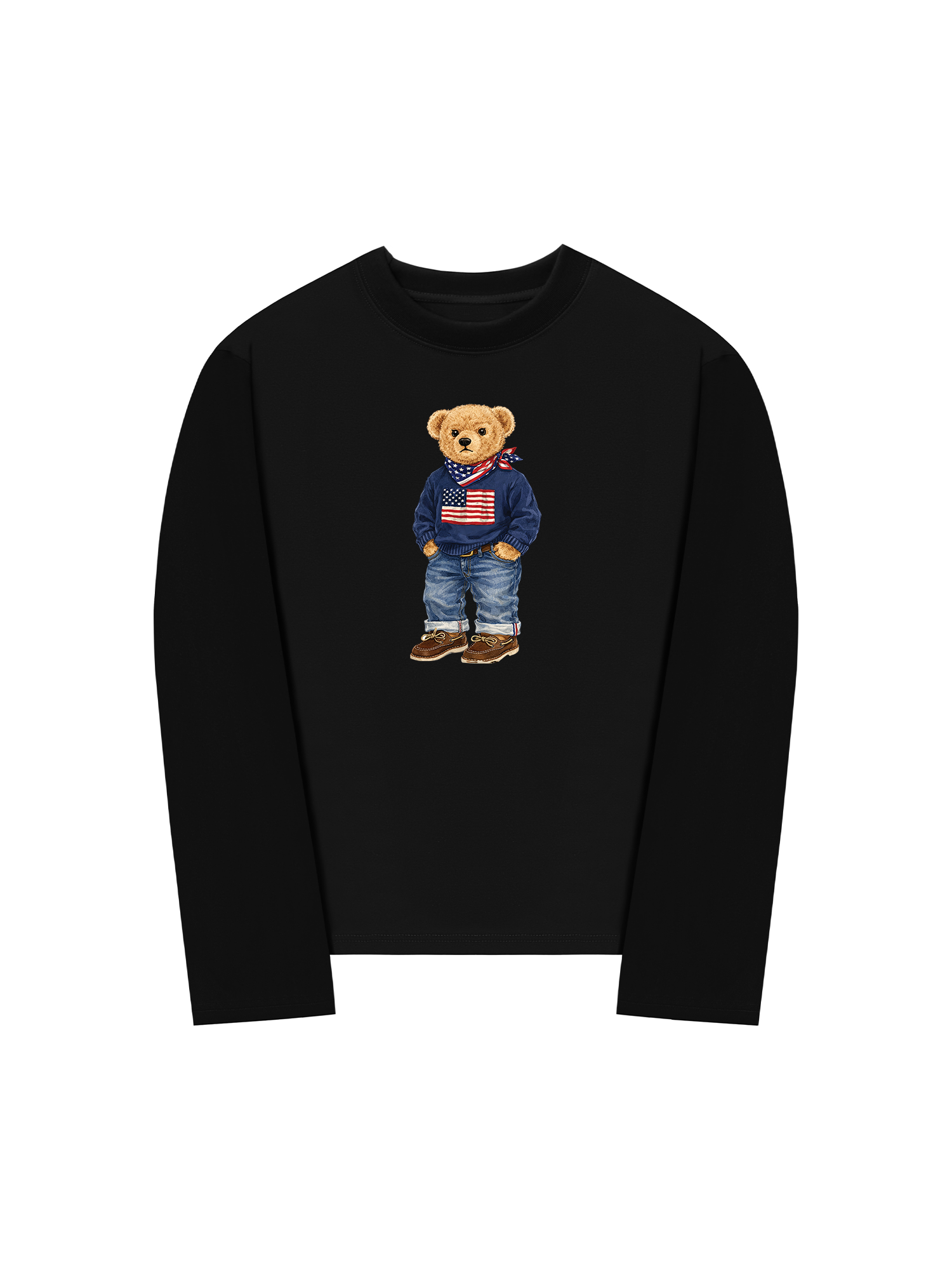 Áo Thun Dài Tay America Boy