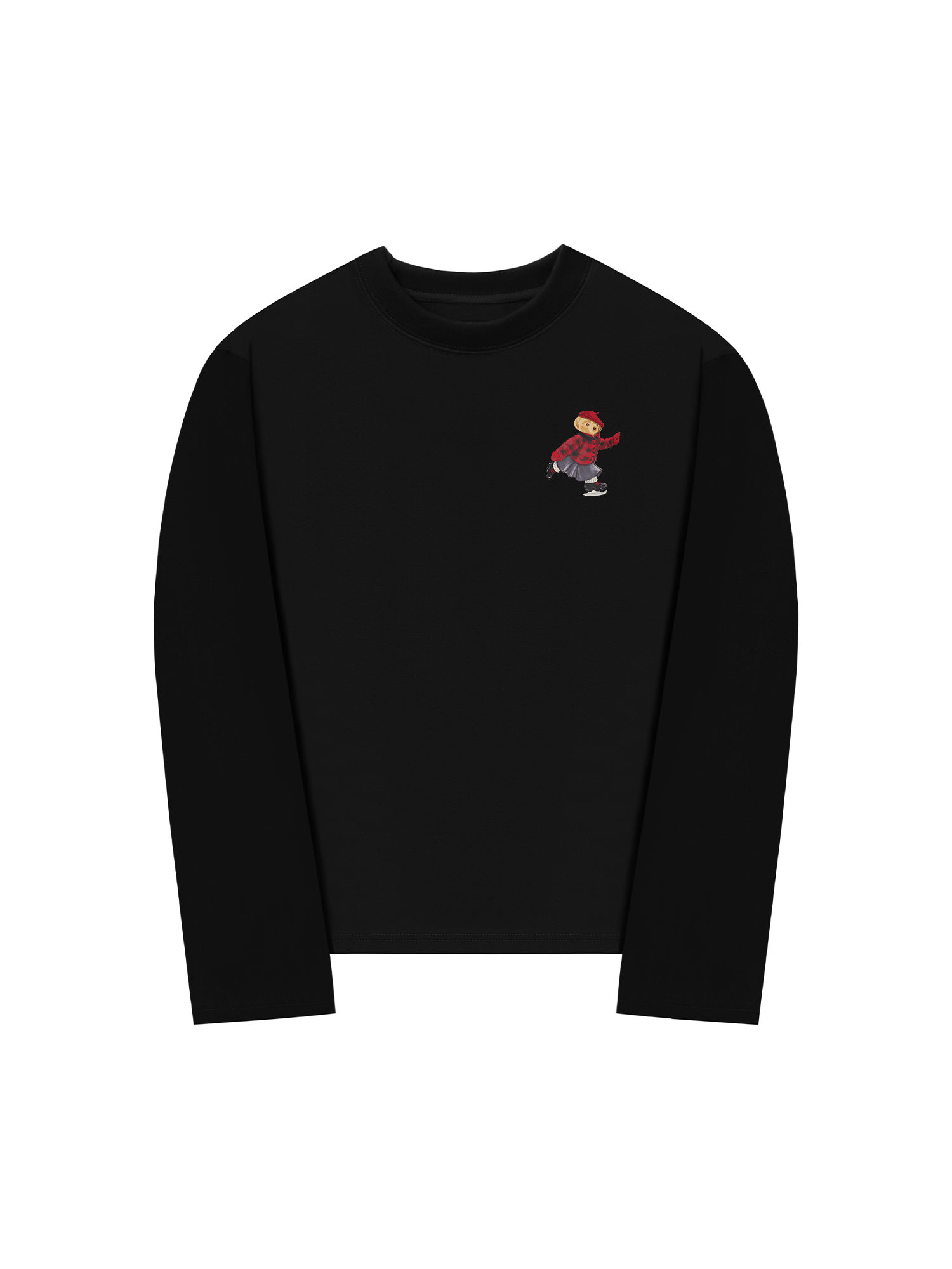 Áo Thun Dài Tay Holiday Teddy Skate