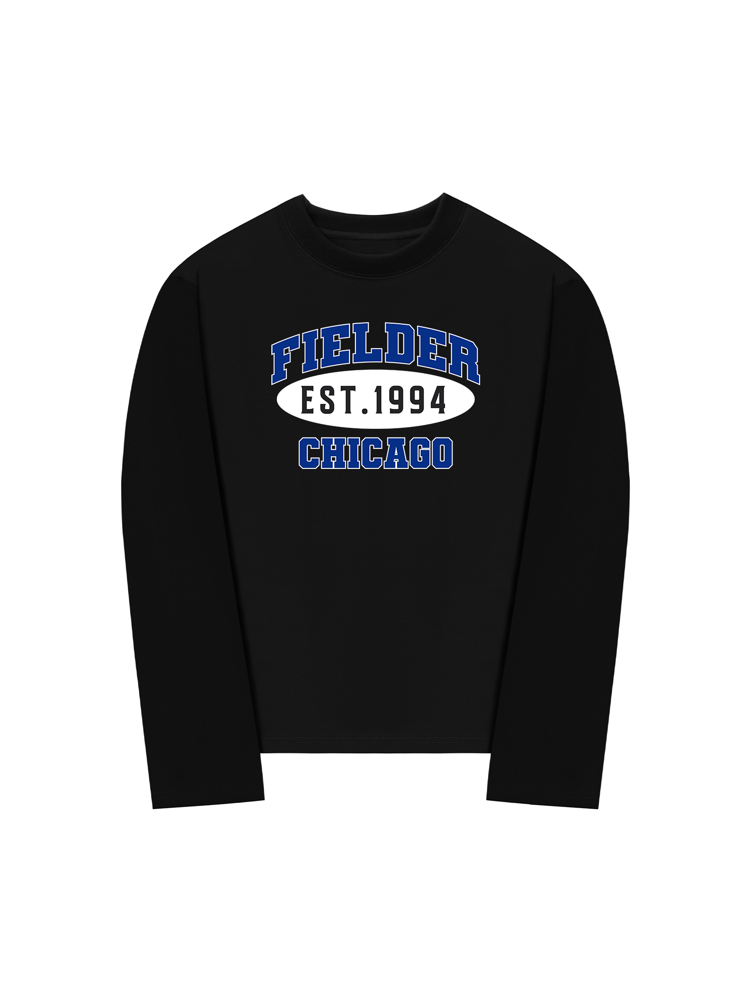 Áo Thun Dài Tay Baseball Fielder Chicago