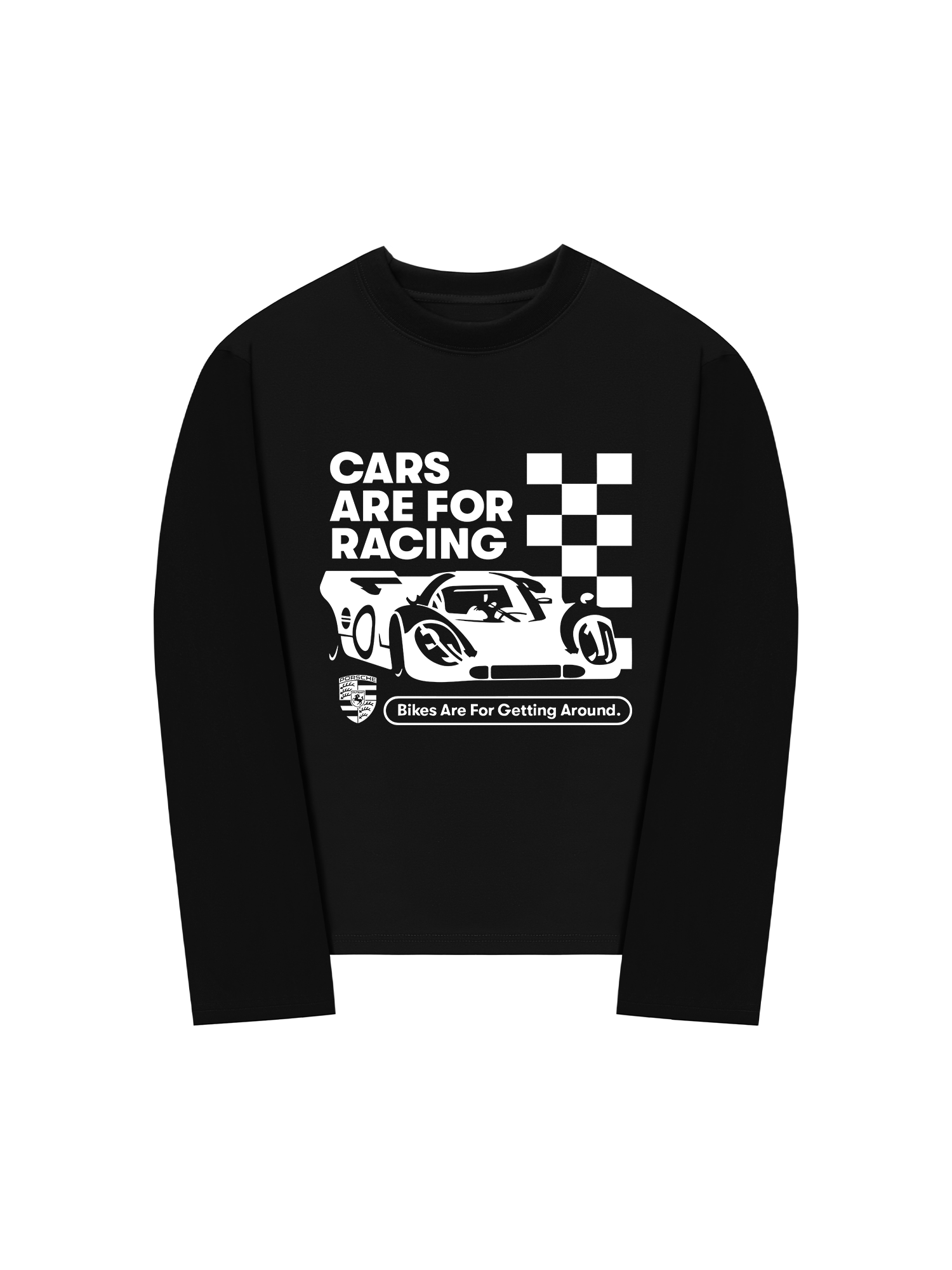 Áo Thun Dài Tay Porsche Cars Are For Racing