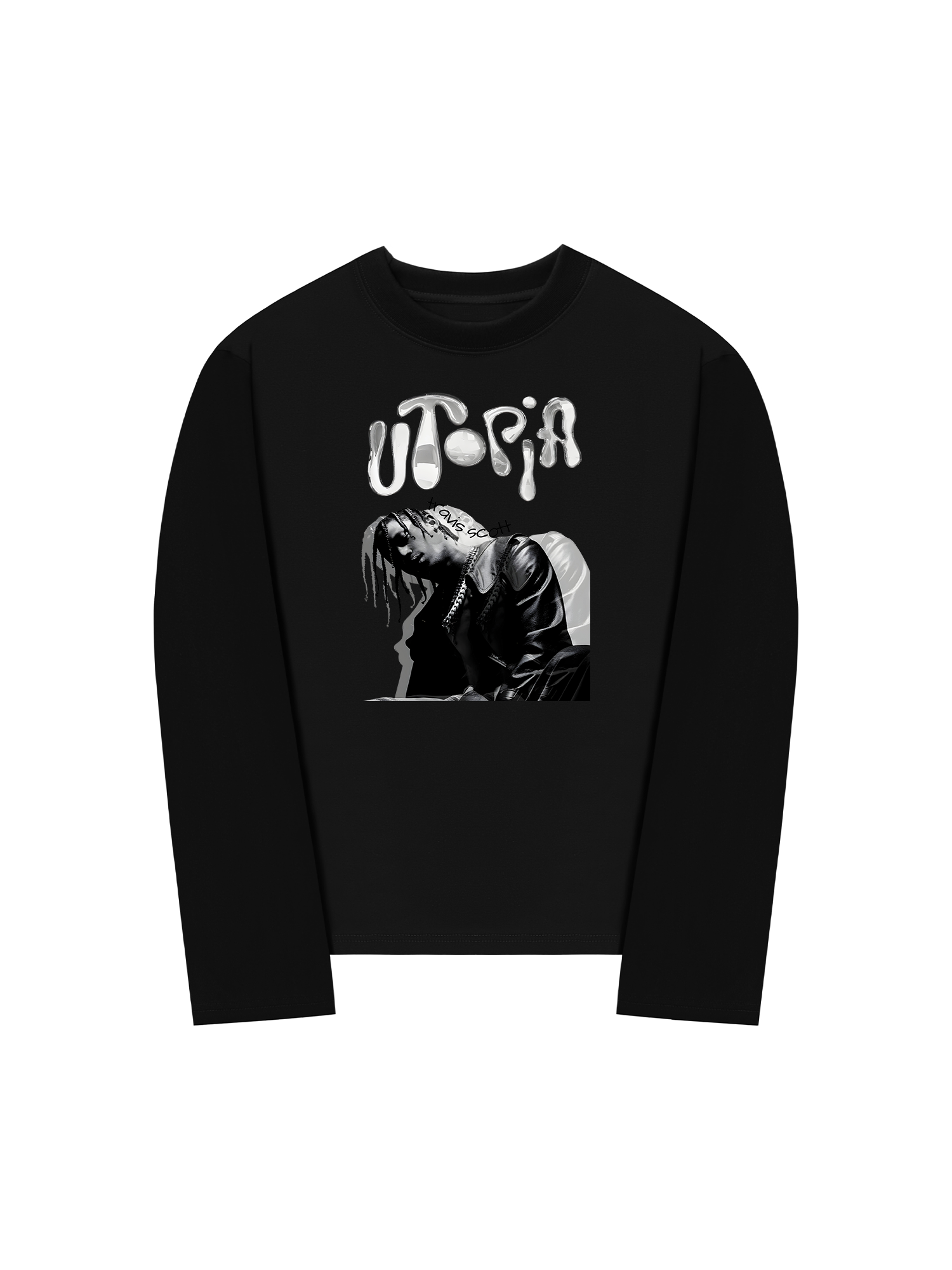 Áo Thun Dài Tay Travis Scott Utopia