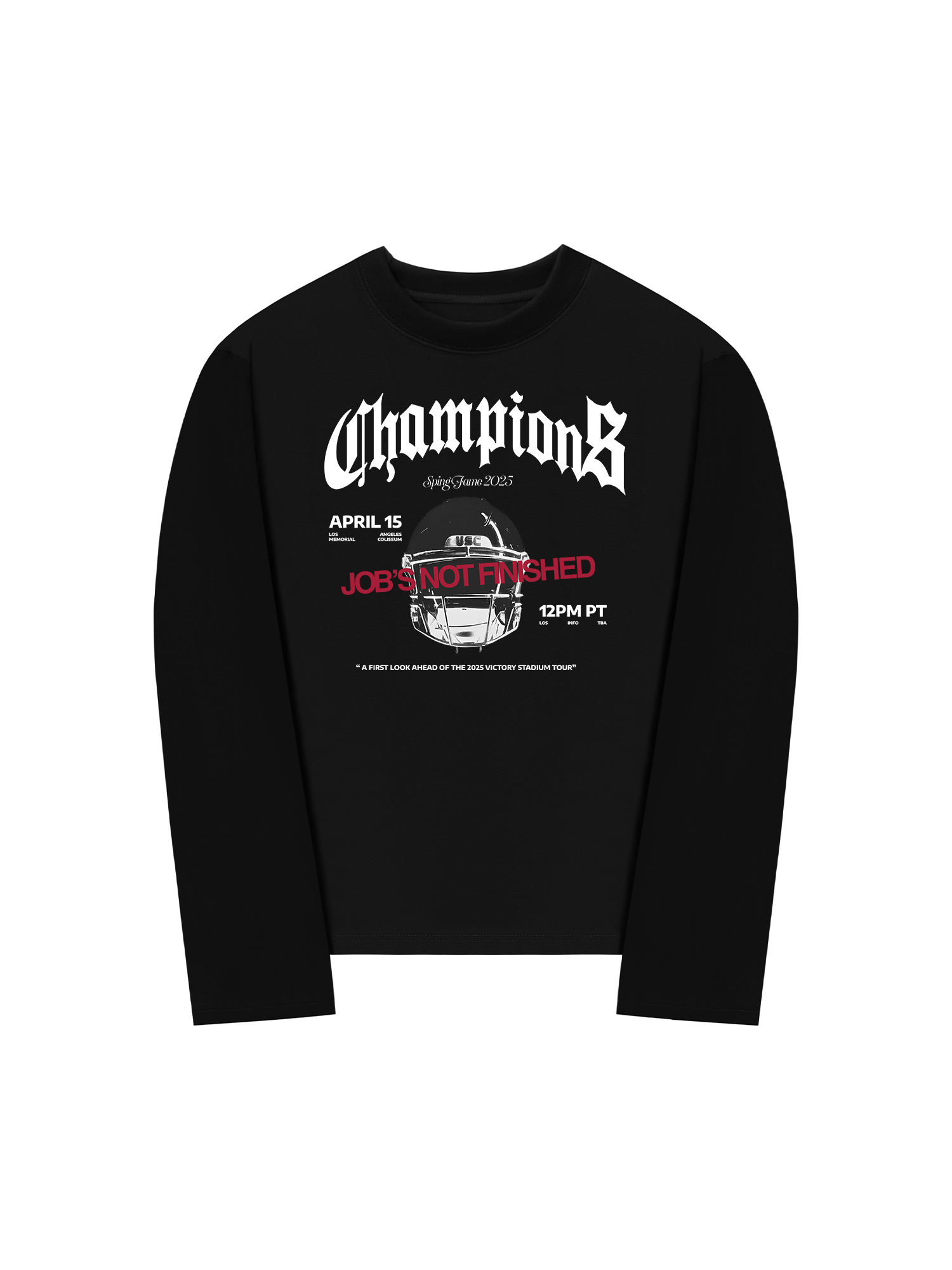 Áo Thun Dài Tay Champions Victory Stadium