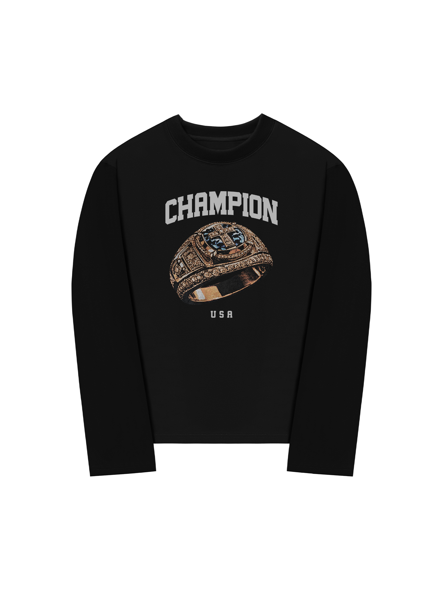 Áo Thun Dài Tay Champions Cross Ring