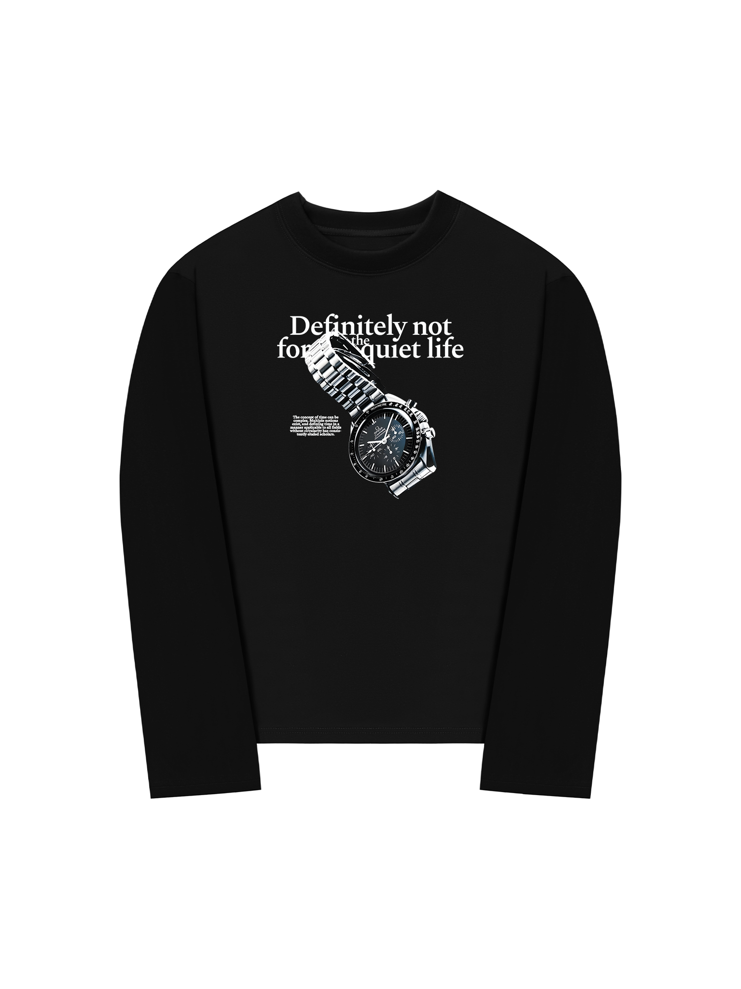 Áo Thun Dài Tay Watch Quiet Life