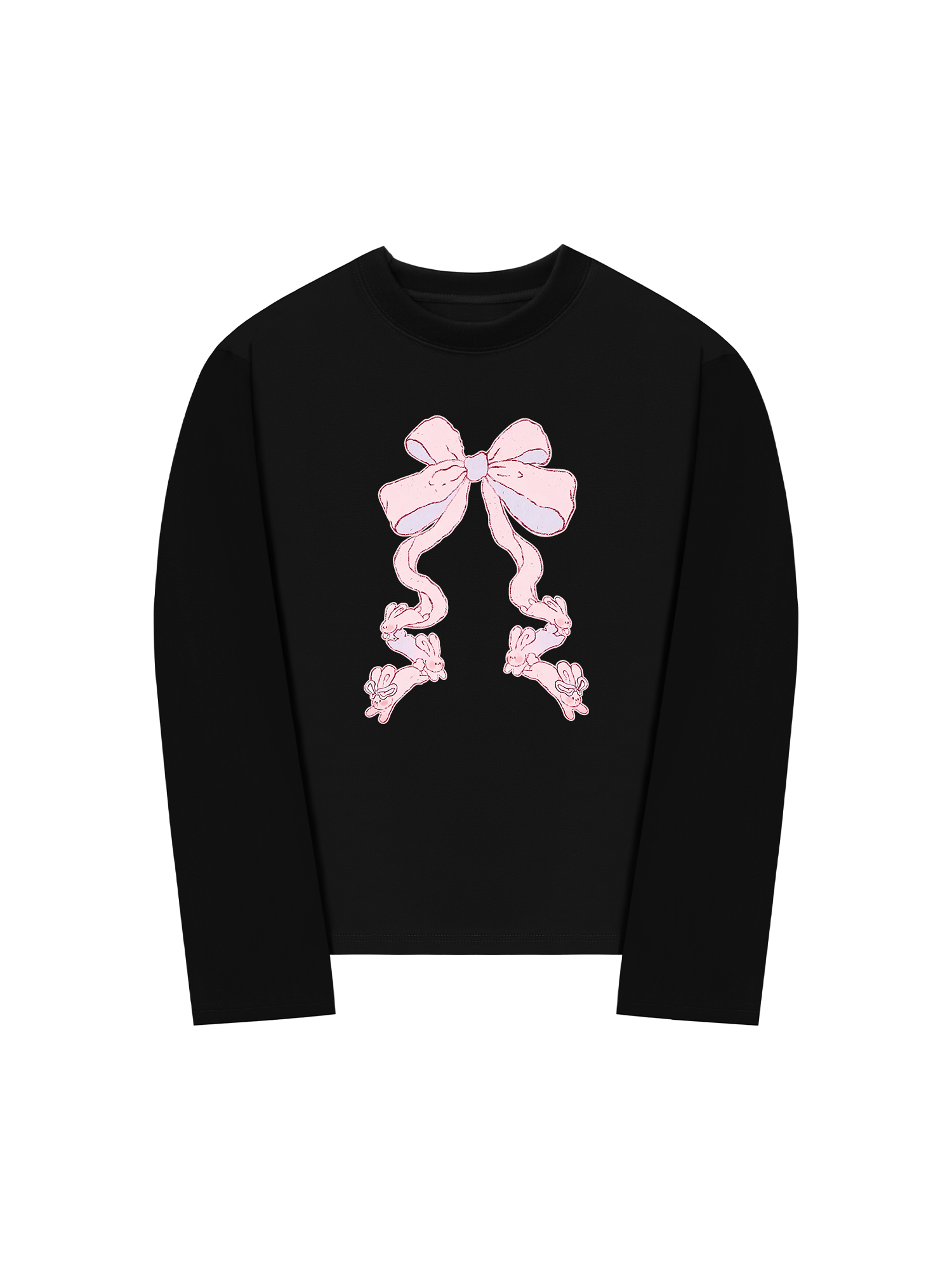 Áo Thun Dài Tay Rabbit Ribbon