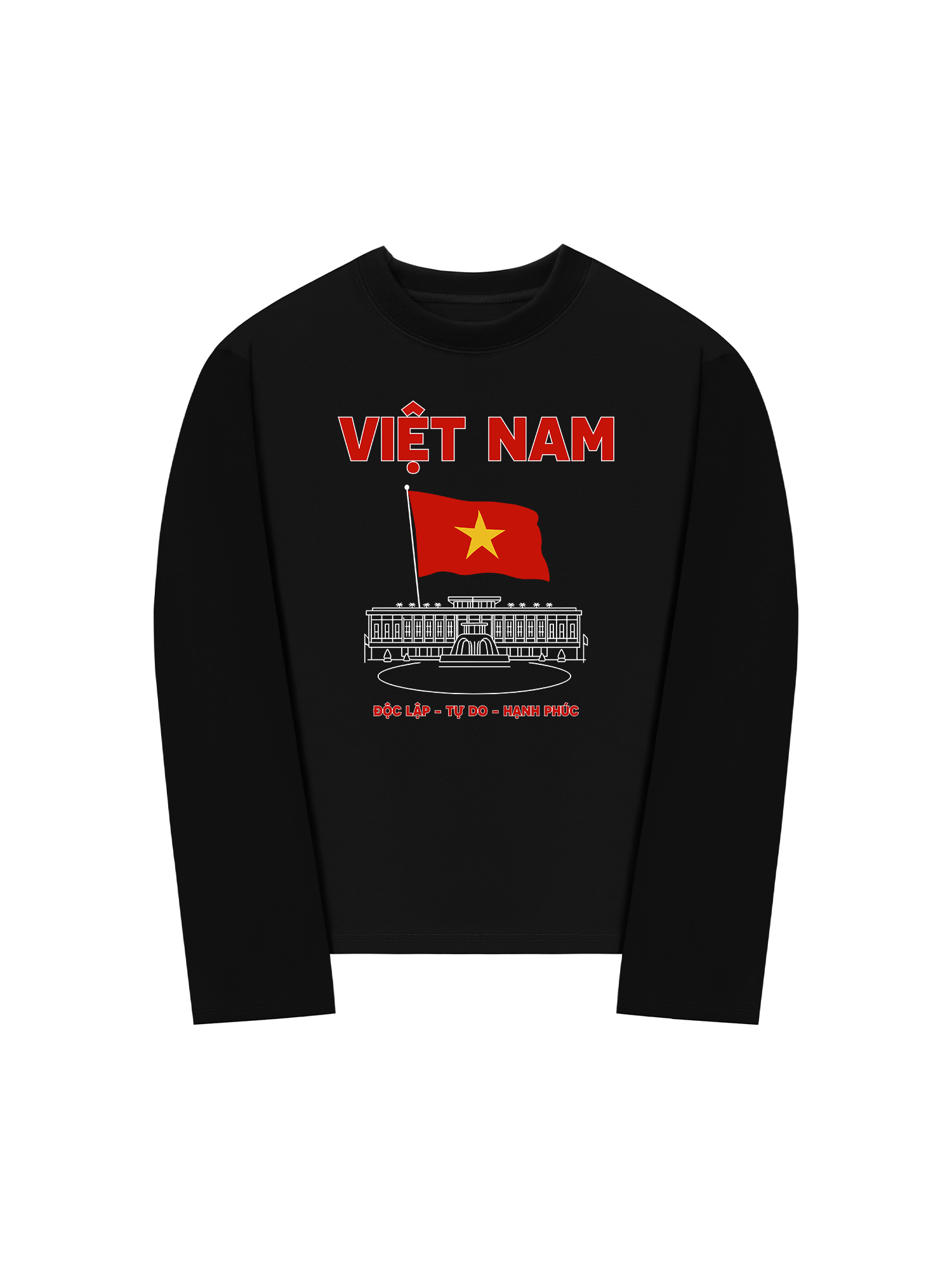 Áo Thun Dài Tay Việt Nam Độc Lập