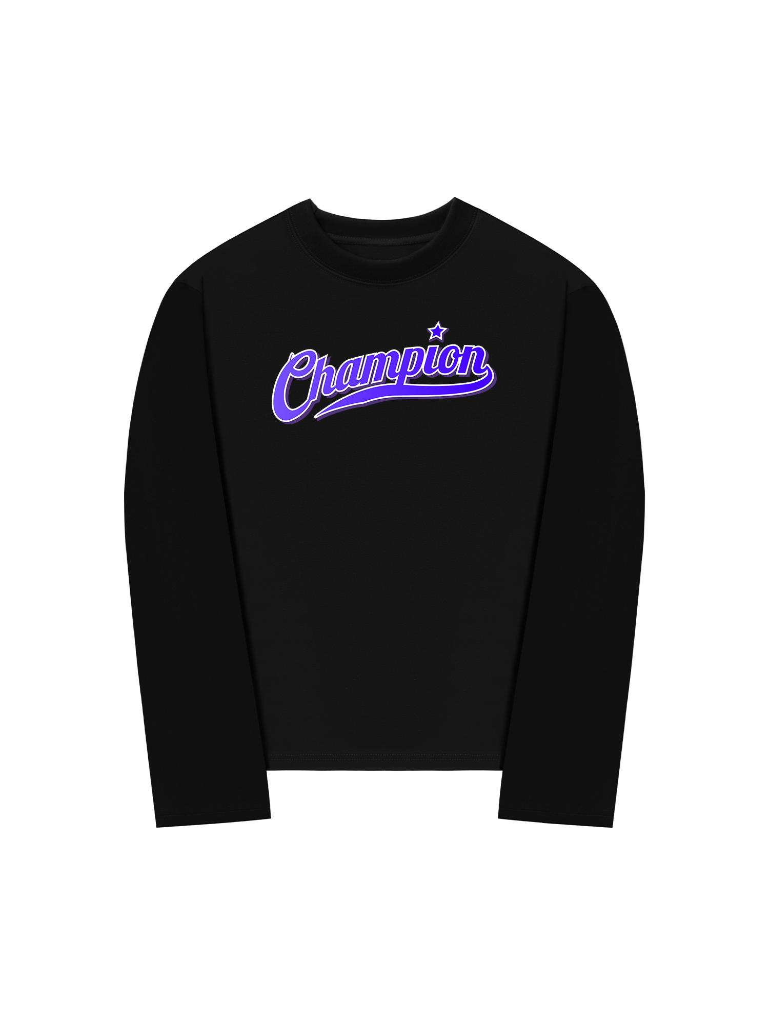 Áo Thun Dài Tay Champions Retro Star