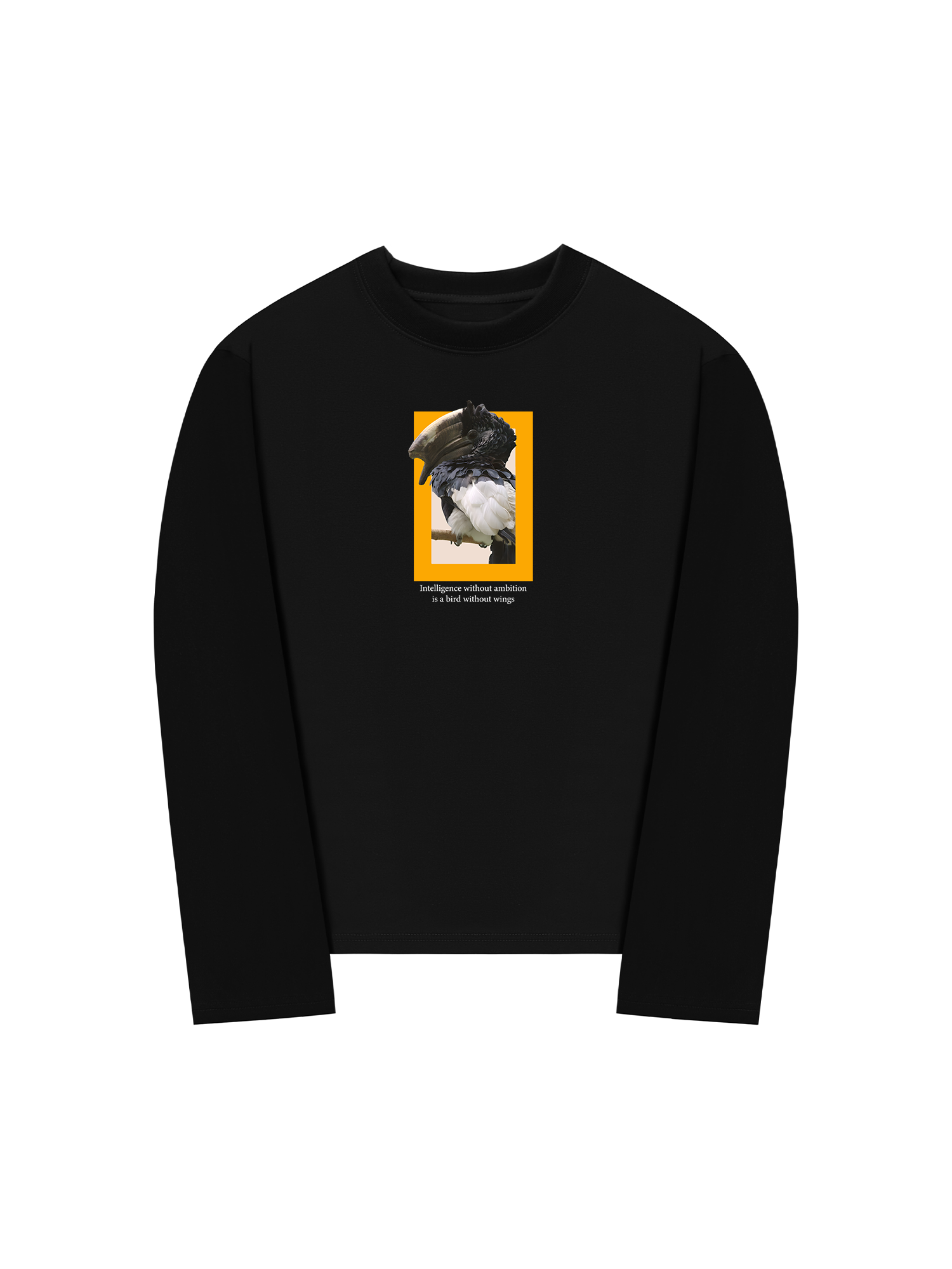 Áo Thun Dài Tay Wild Life Intelligence With Ambition